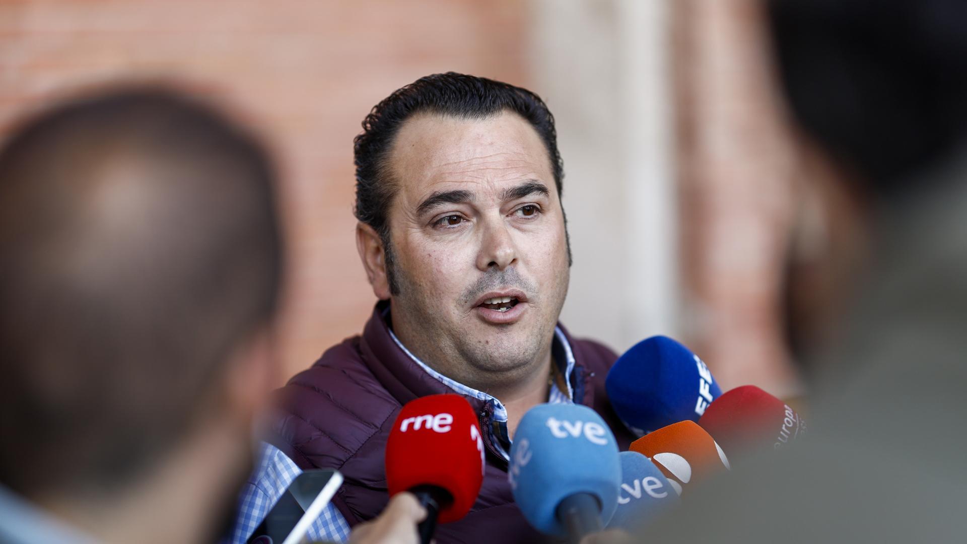 Manuel Hernández, portavoz de la Plataforma Nacional en Defensa del Sector del Transporte