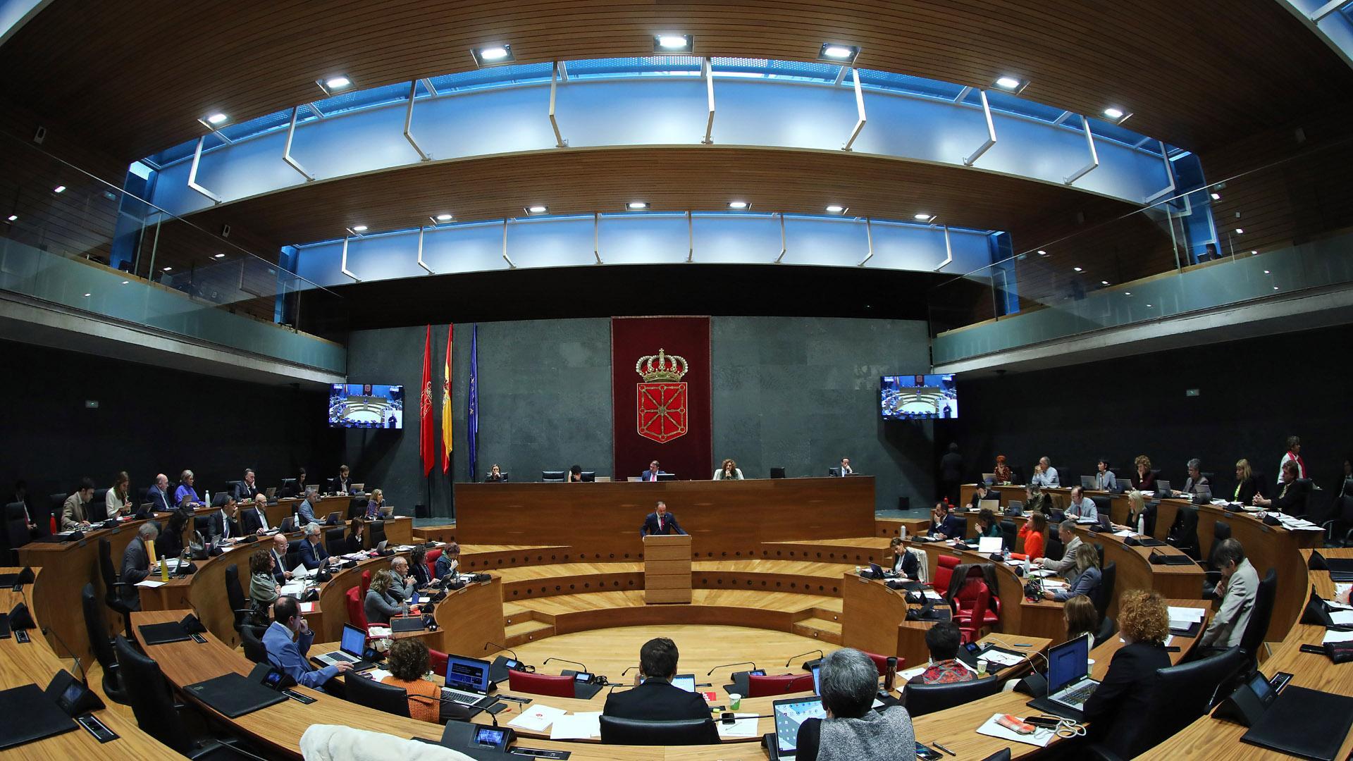 Debate sobre el Estado de Navarra, en el Parlamento