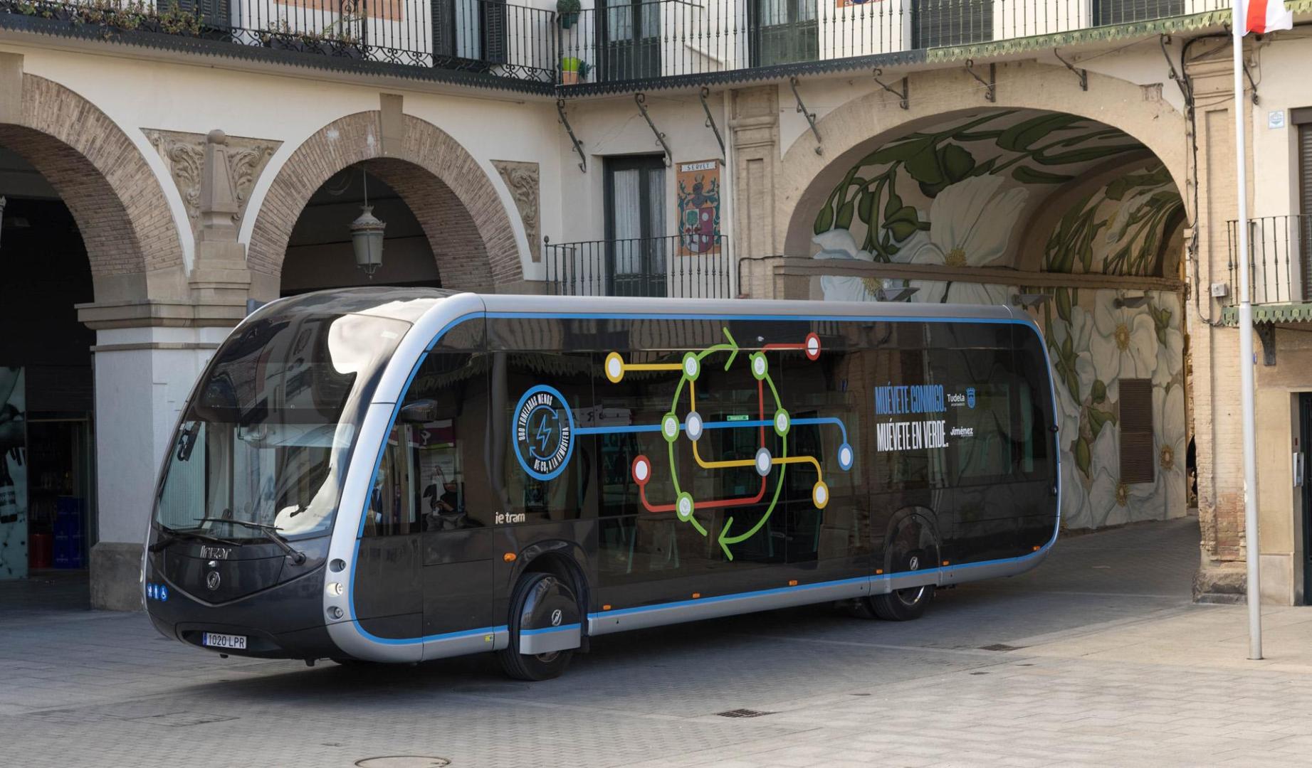 Los autobuses eléctricos que tendrá Tudela han contado con apoyo de los fondos europeos