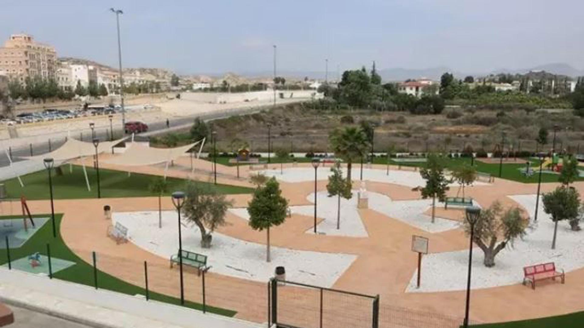 Imagen de archivo del parque Payaso Fofó de Albox (Almería)