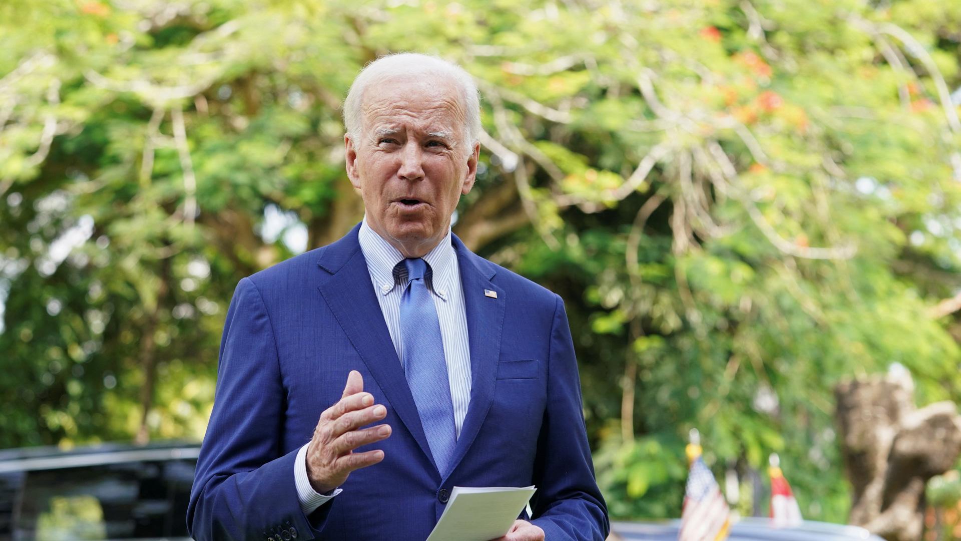 El presidente estadounidense, Joe Biden, en la cumbre del G20 en Bali