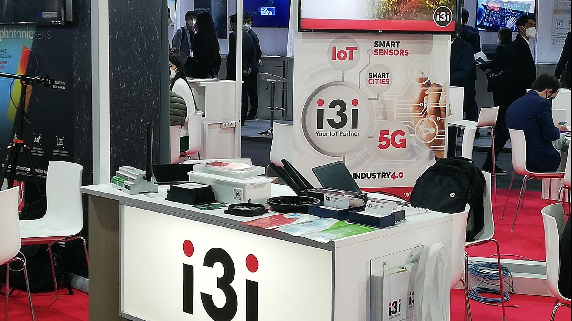 Stand de I3I Ingeniería Avanzada en el Mobile World Congress 2022
