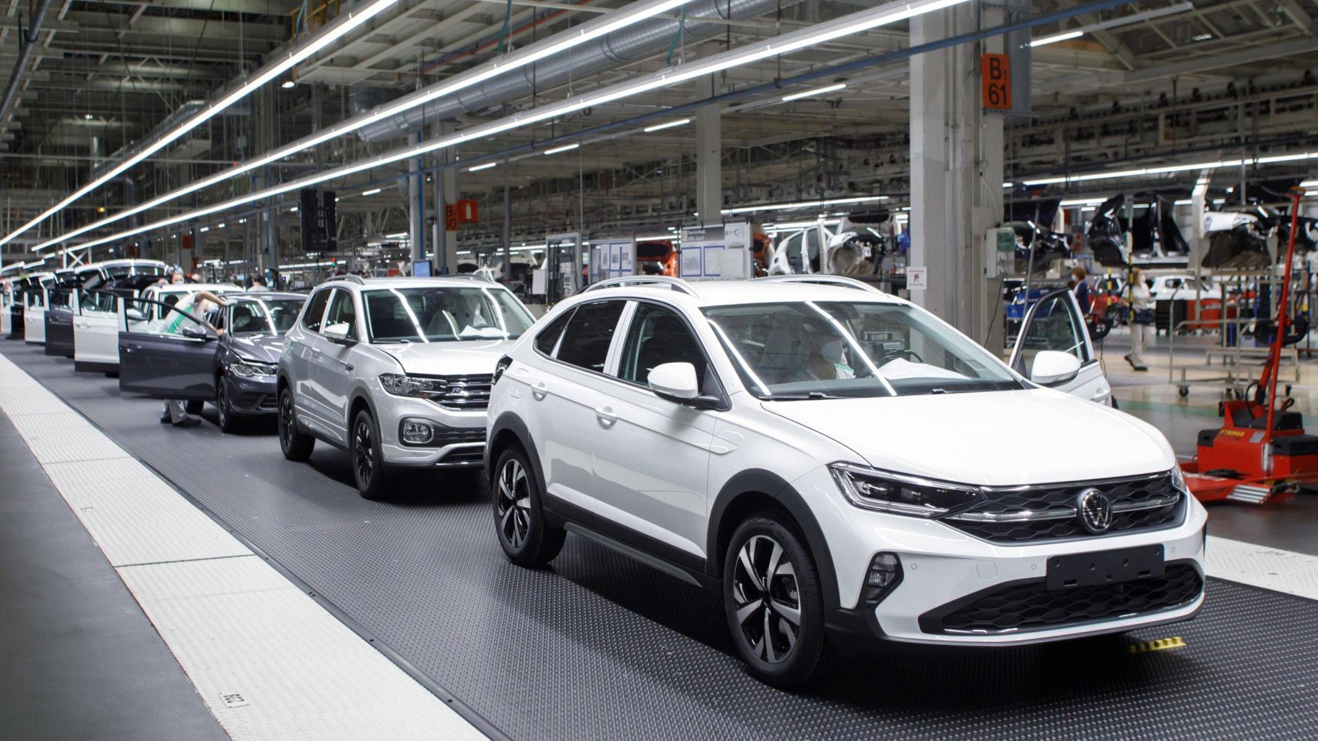 T: VOLKSWAGEN NAVARRA. VOLKSWAGEN TAIGO, T-CROSS Y POLO, EN LA MISMA LÍNEA DE PRODUCCIÓN