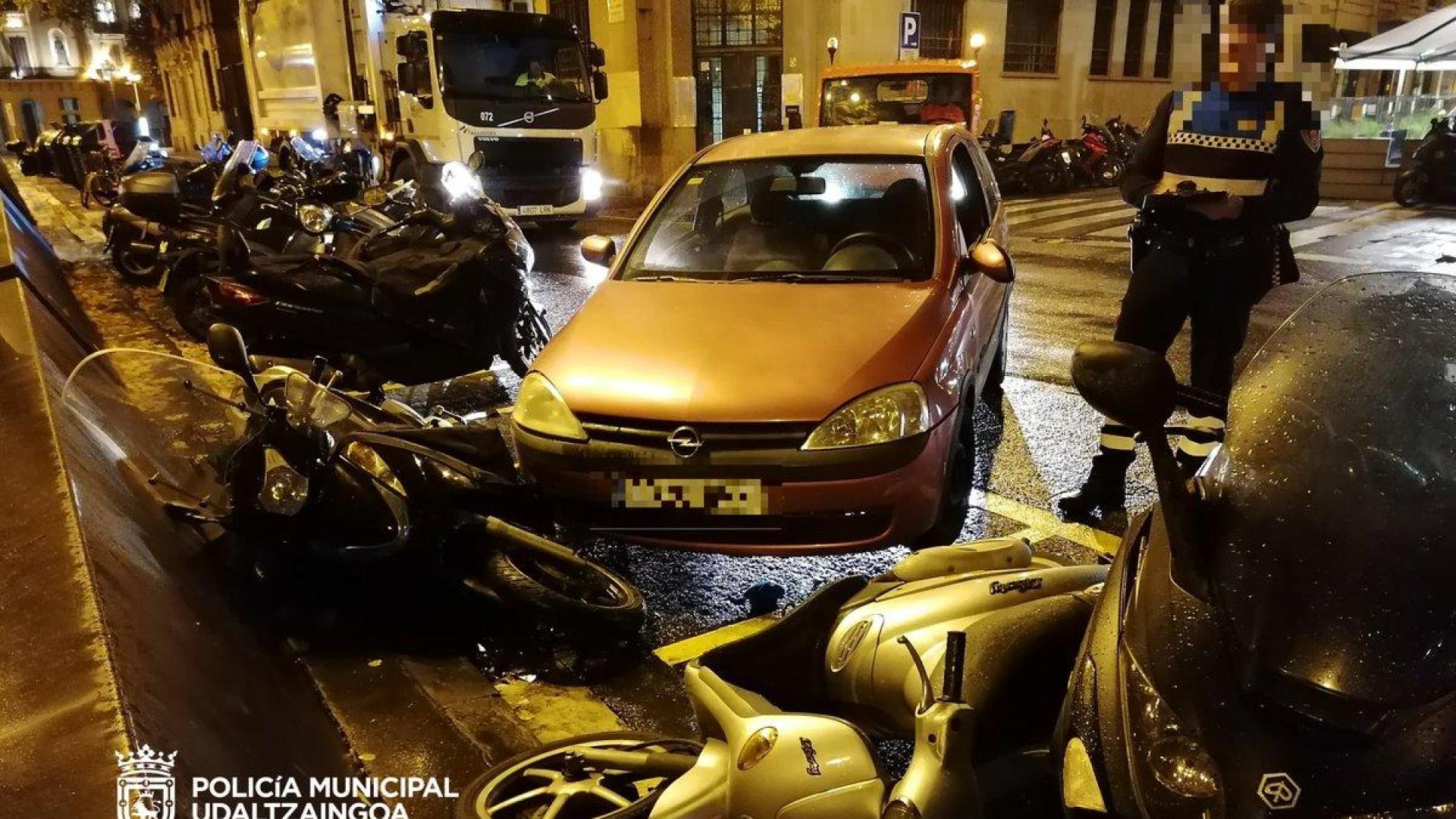 Uno de los accidentes de este fin de semana