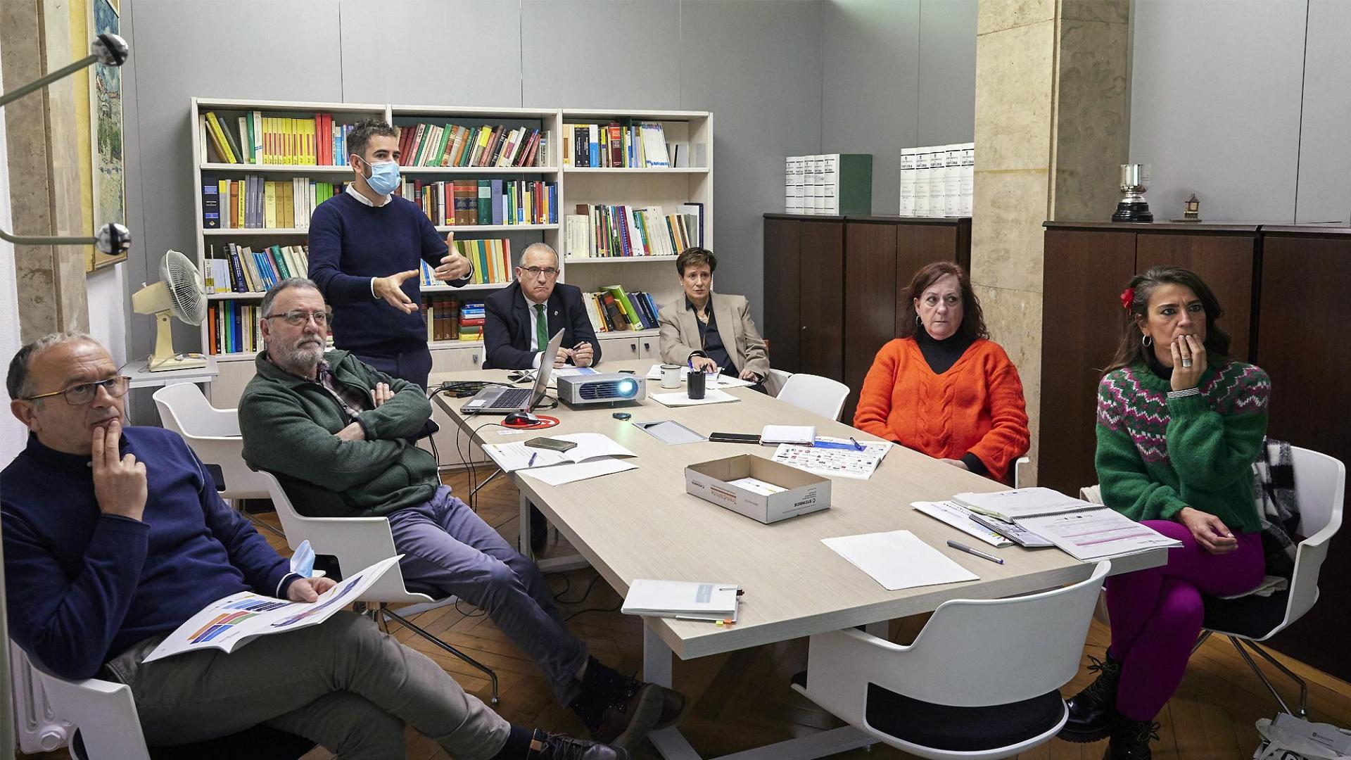 Integrantes de la ponencia de la Agenda Urbana Pamplona 2030