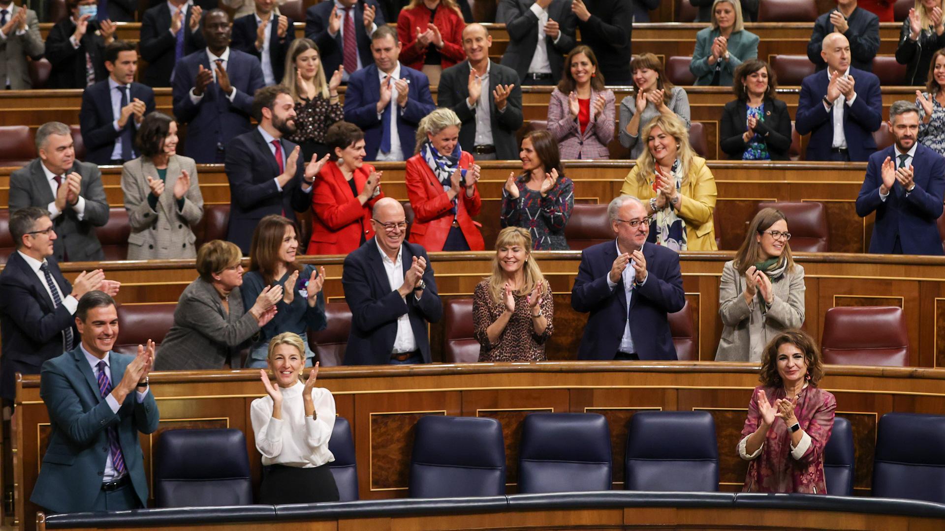 El Congreso aprueba los Presupuestos por una amplia mayoría de 187 votos