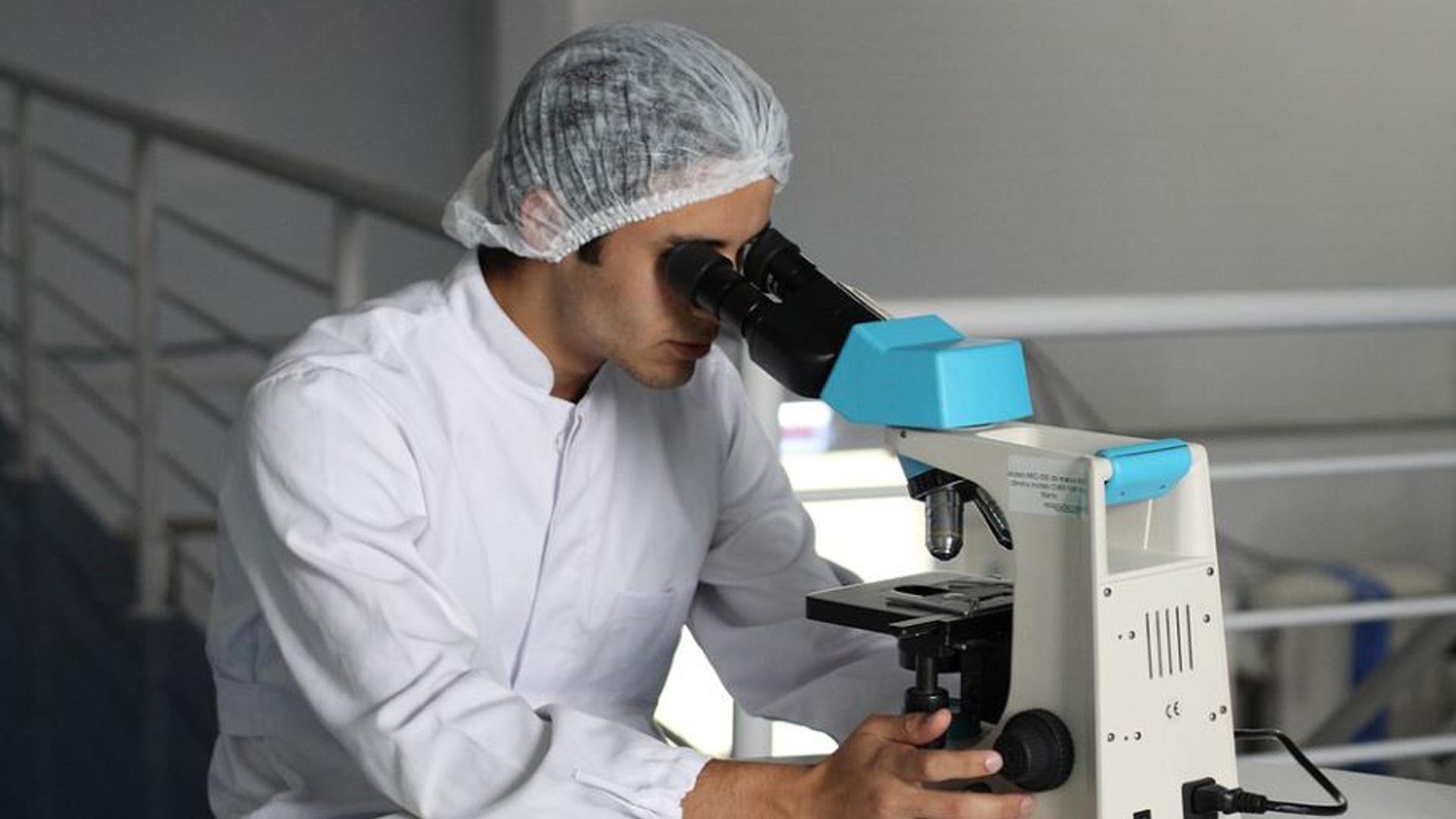 Imagen de archivo de un investigador