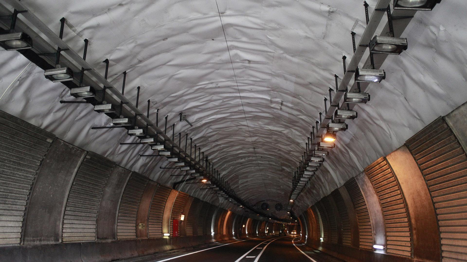 Reapertura del túnel de Belate, en una foto de archivo de 2011.