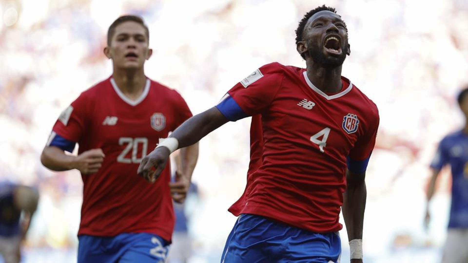 Fuller celebra el único gol del partido