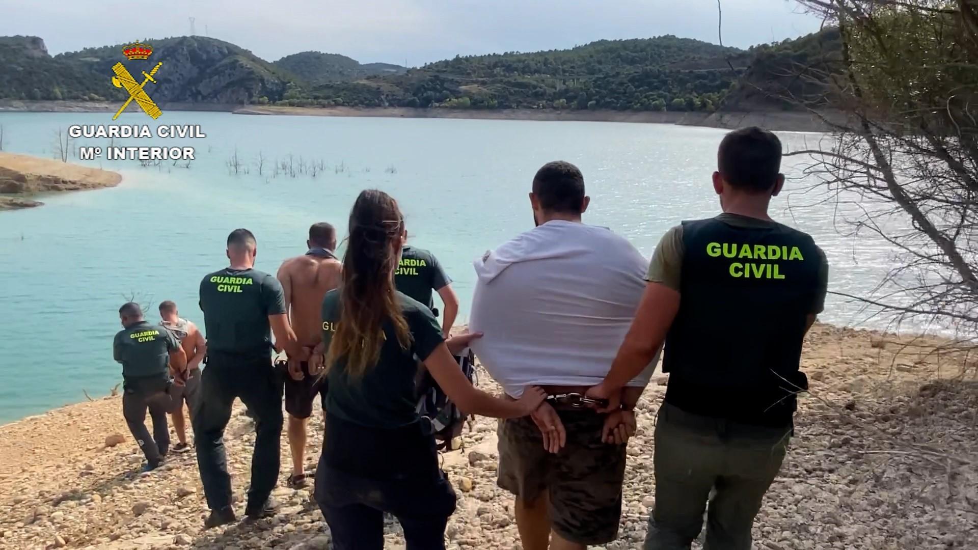 Detenidas diez personas por cultivar más de 44 toneladas de marihuana en el Pirineo aragonés