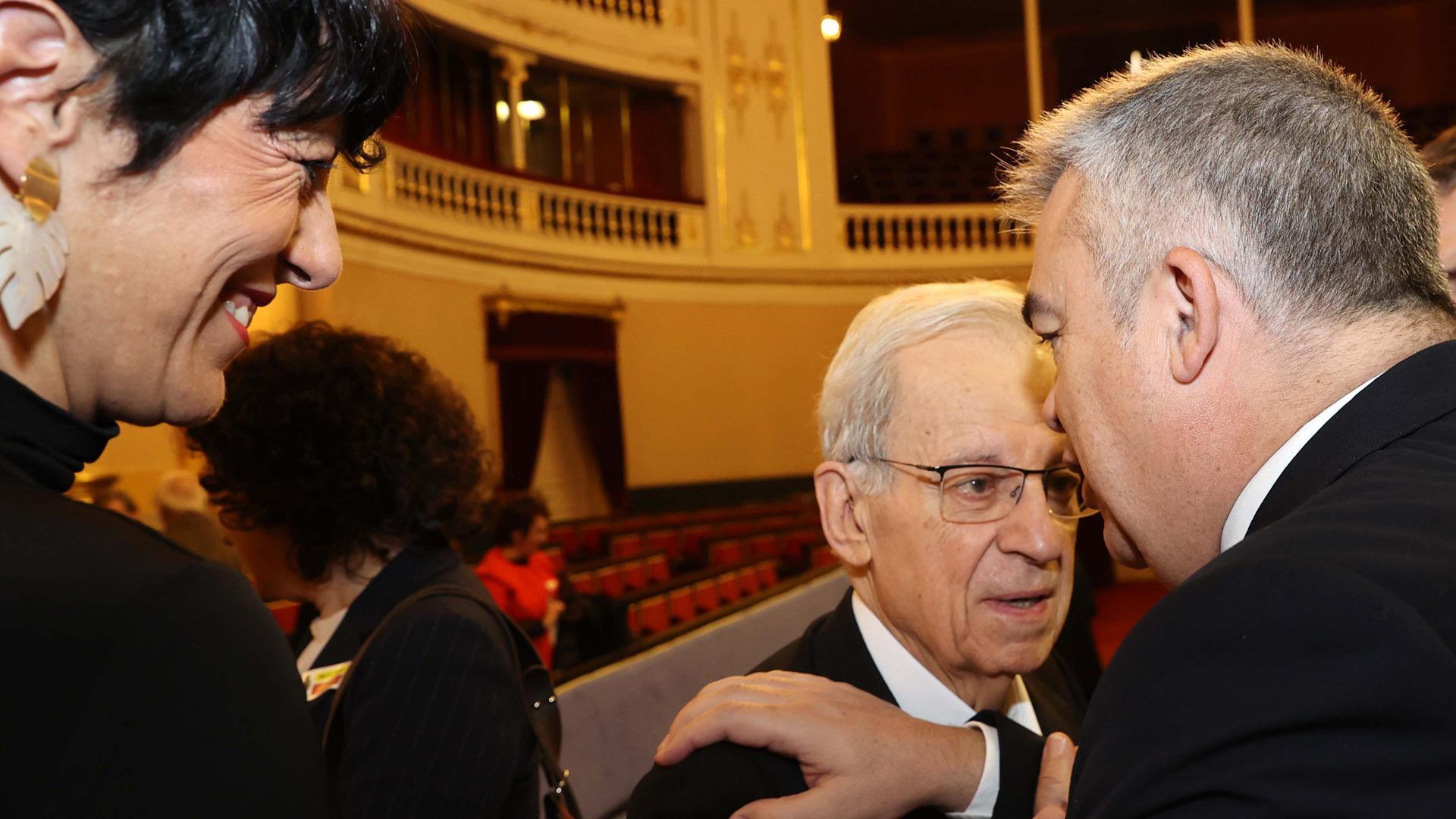 Del Burgo conversa con Cerdán