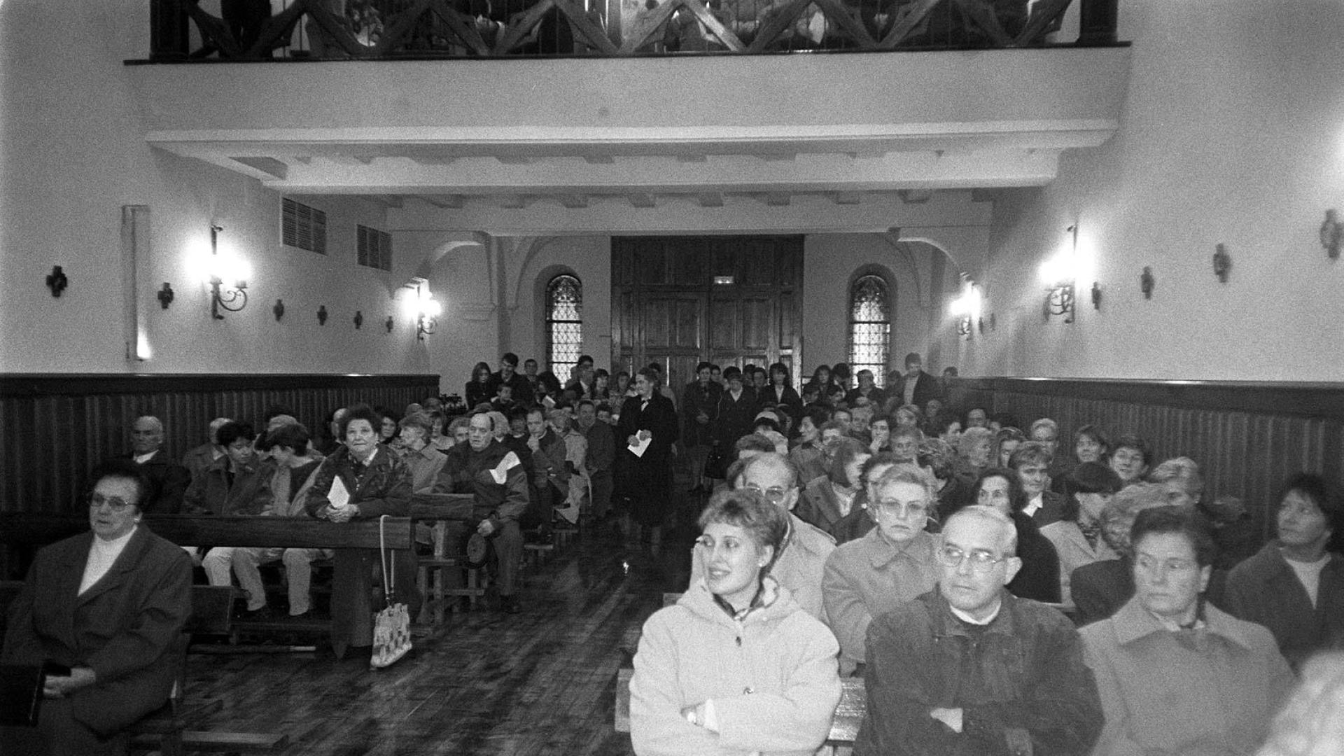 Reinauguración de la iglesia de Arraioz en 1997.