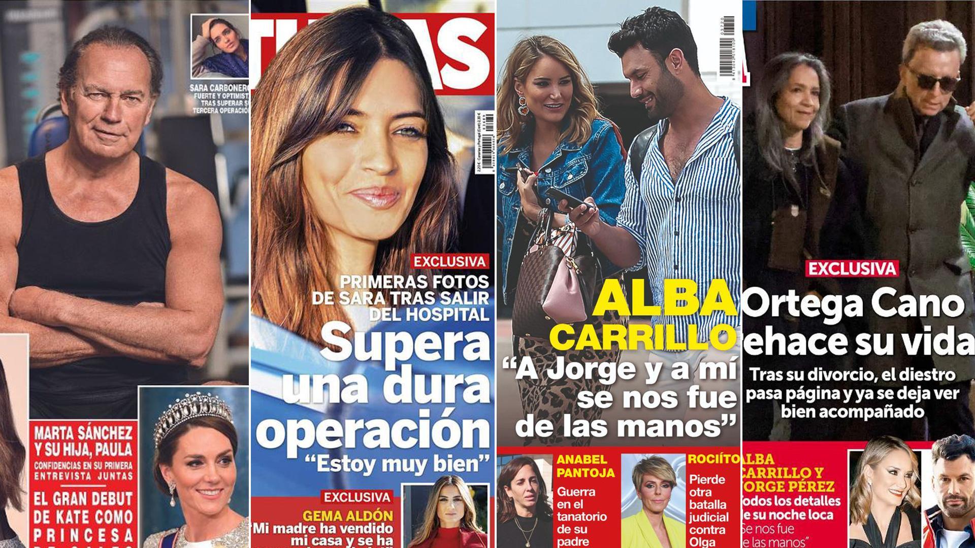 Portadas de las revistas del corazón de este miércoles 30 de noviembre