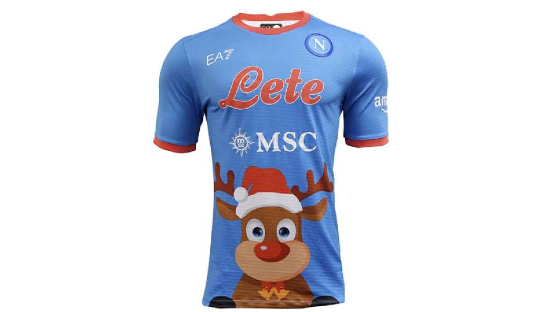 Camiseta del Nápoles para estas Navidades