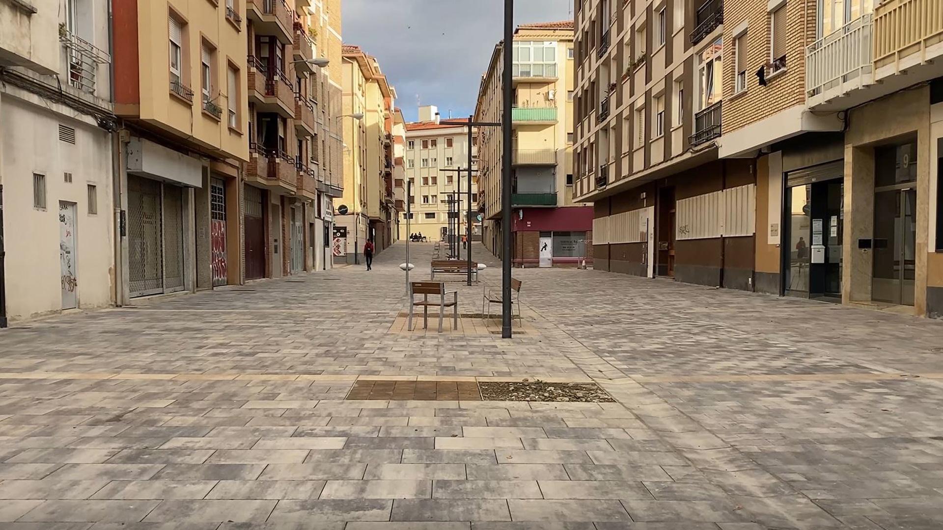 Nueva urbanización de la calle Manuel de Falla de la Milagrosa