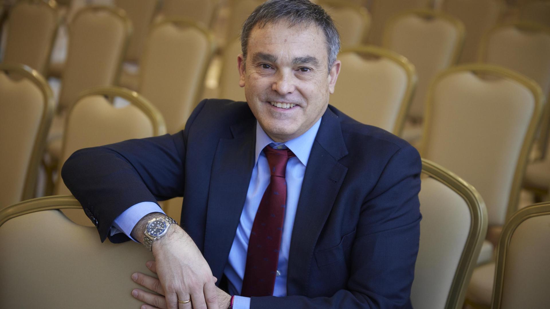 Pablo López, Jefe del Área de Normativa y Servicios de Ciberseguridad del Centro Criptológico Nacional (CCN), en el hotel Tres Reyes