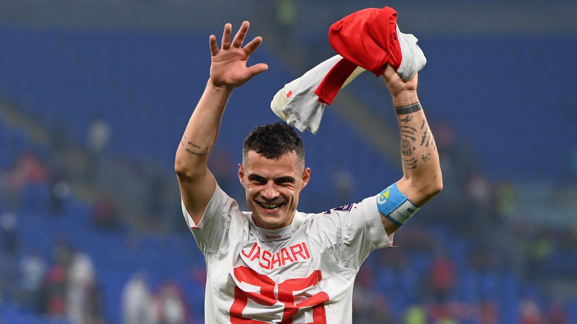 Granit Xhaka, de Suiza