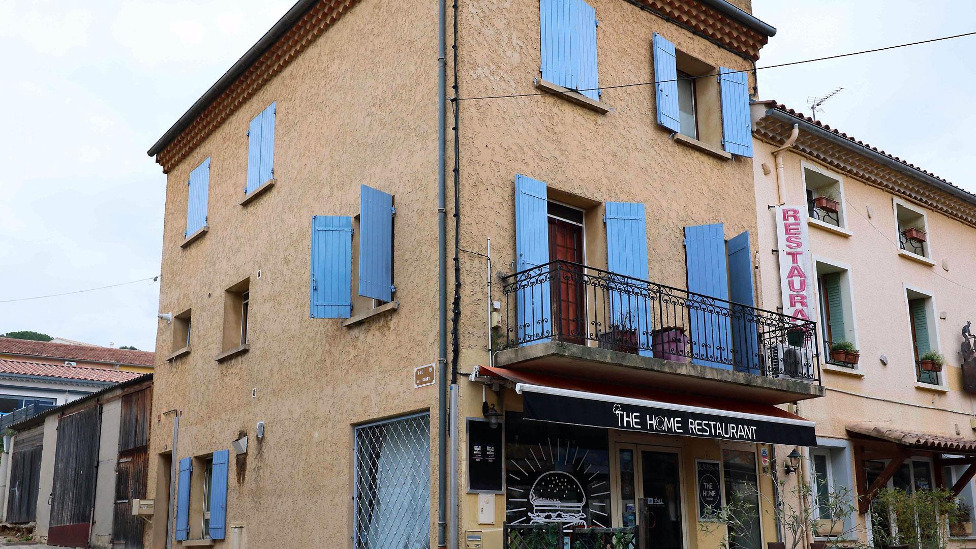 Vivienda de Bédoin, localidad cerca de Aviñón, donde fueron hallados los bebés