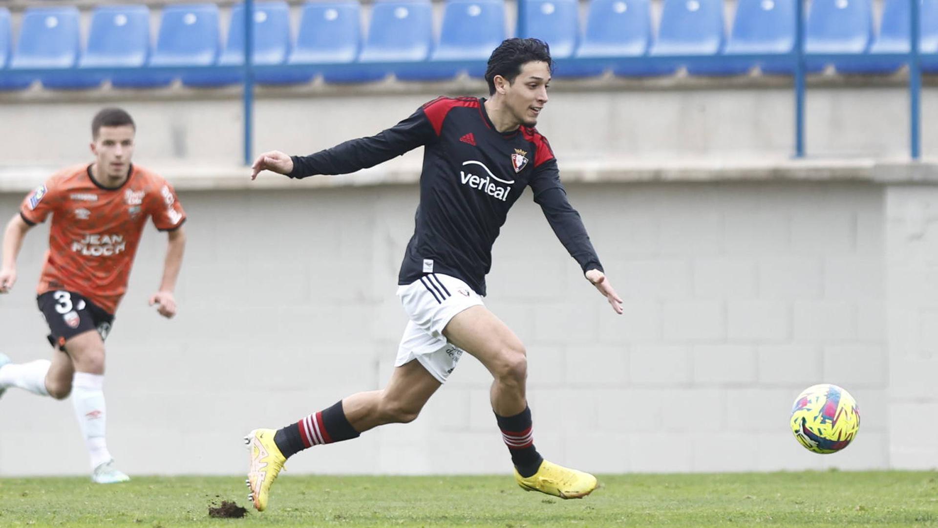 Saverio volvió a disfrutar de minutos y participó en la acción del 1-1