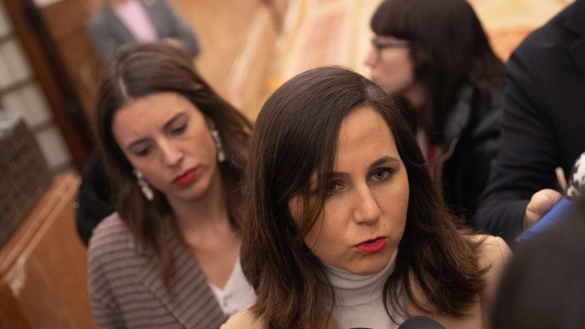 Ione Belarra, este miércoles en el Congreso de los Diputados