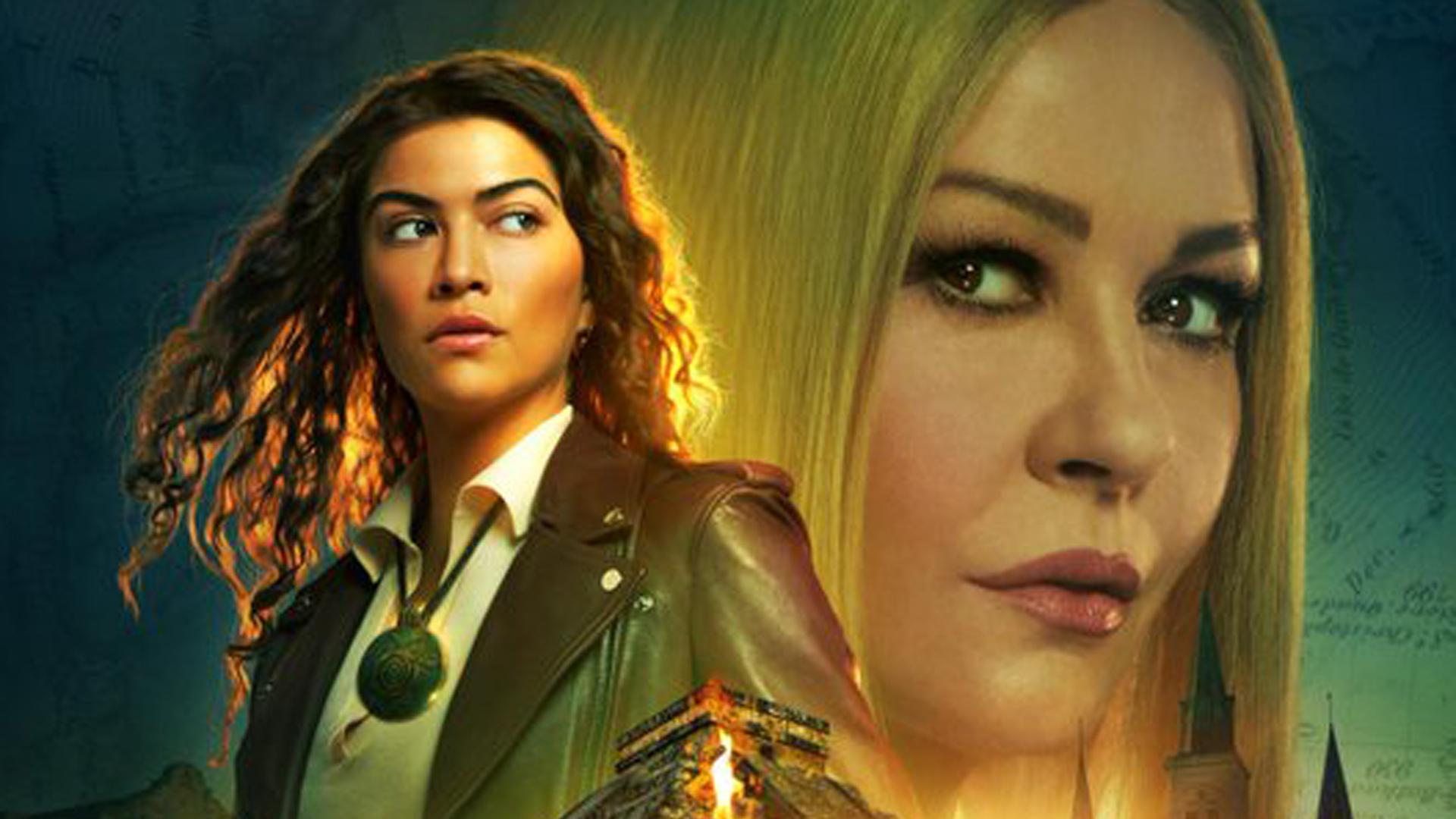 Catherine Zeta-Jones, en el cartel promocional de la serie 'National Treasure: Edge of History'