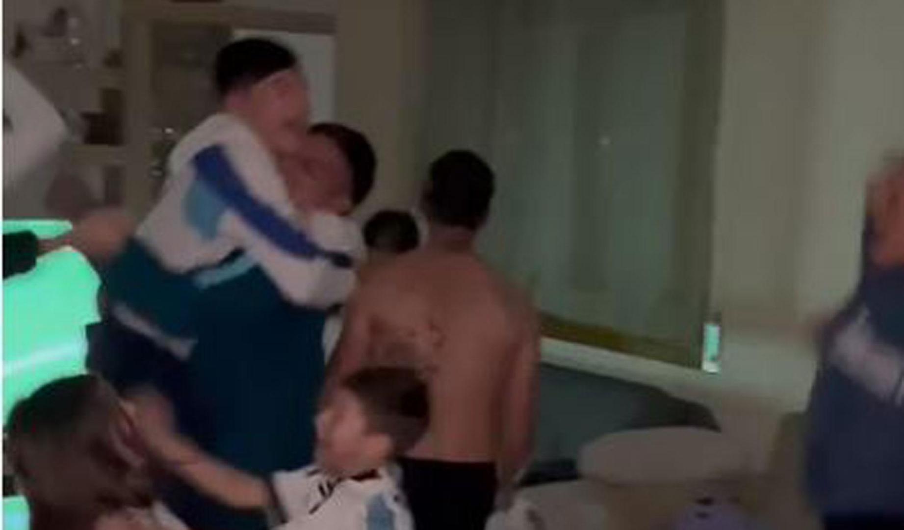 Chimy Ávila celebra el triunfo de Argentina en el Mundial