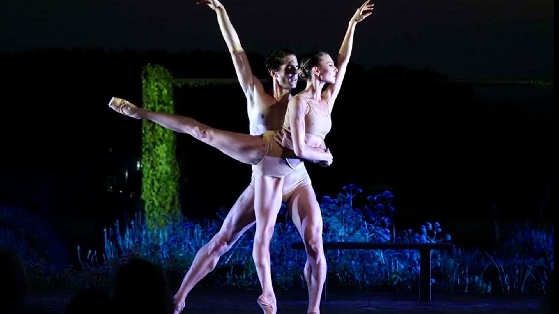 Un momento del espectáculo de danza de Nexus Company, que actuará en el Museo Universidad de Navarra el 29 de diciembre