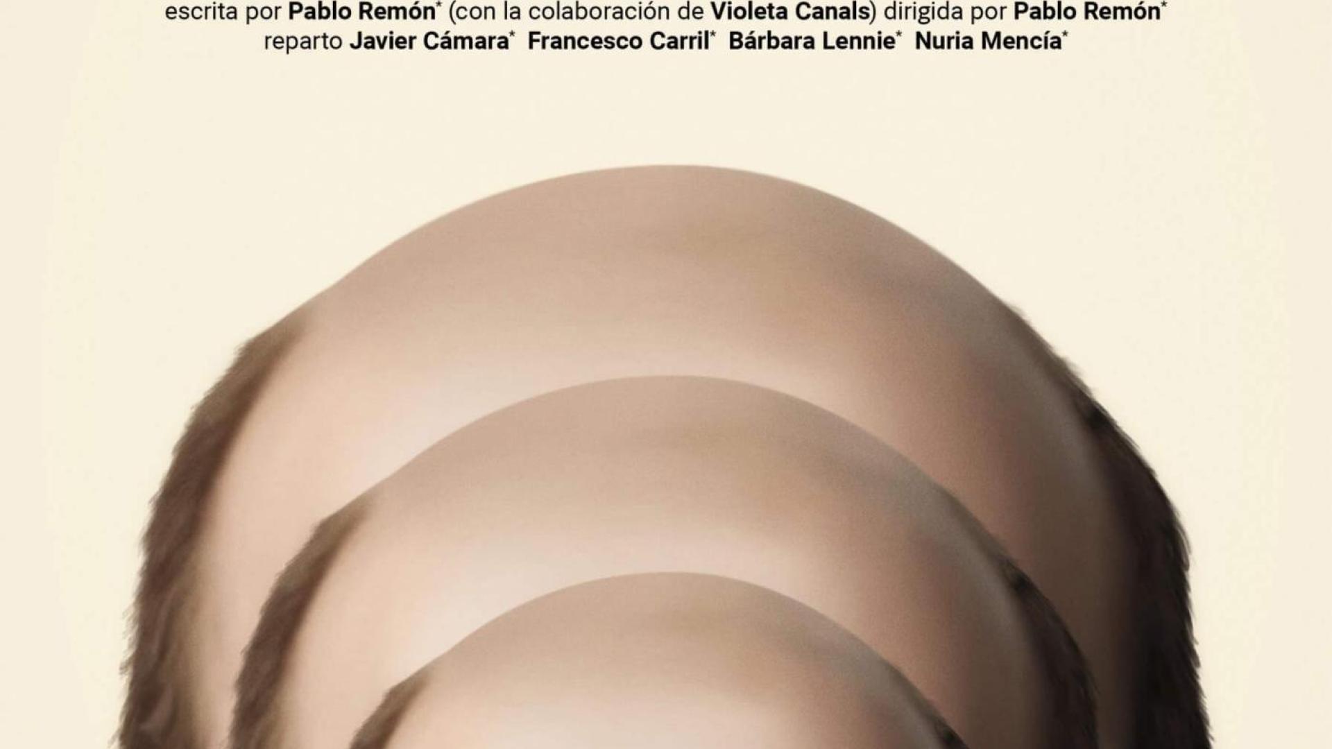 Cartel de la obra 'Los farsantes'