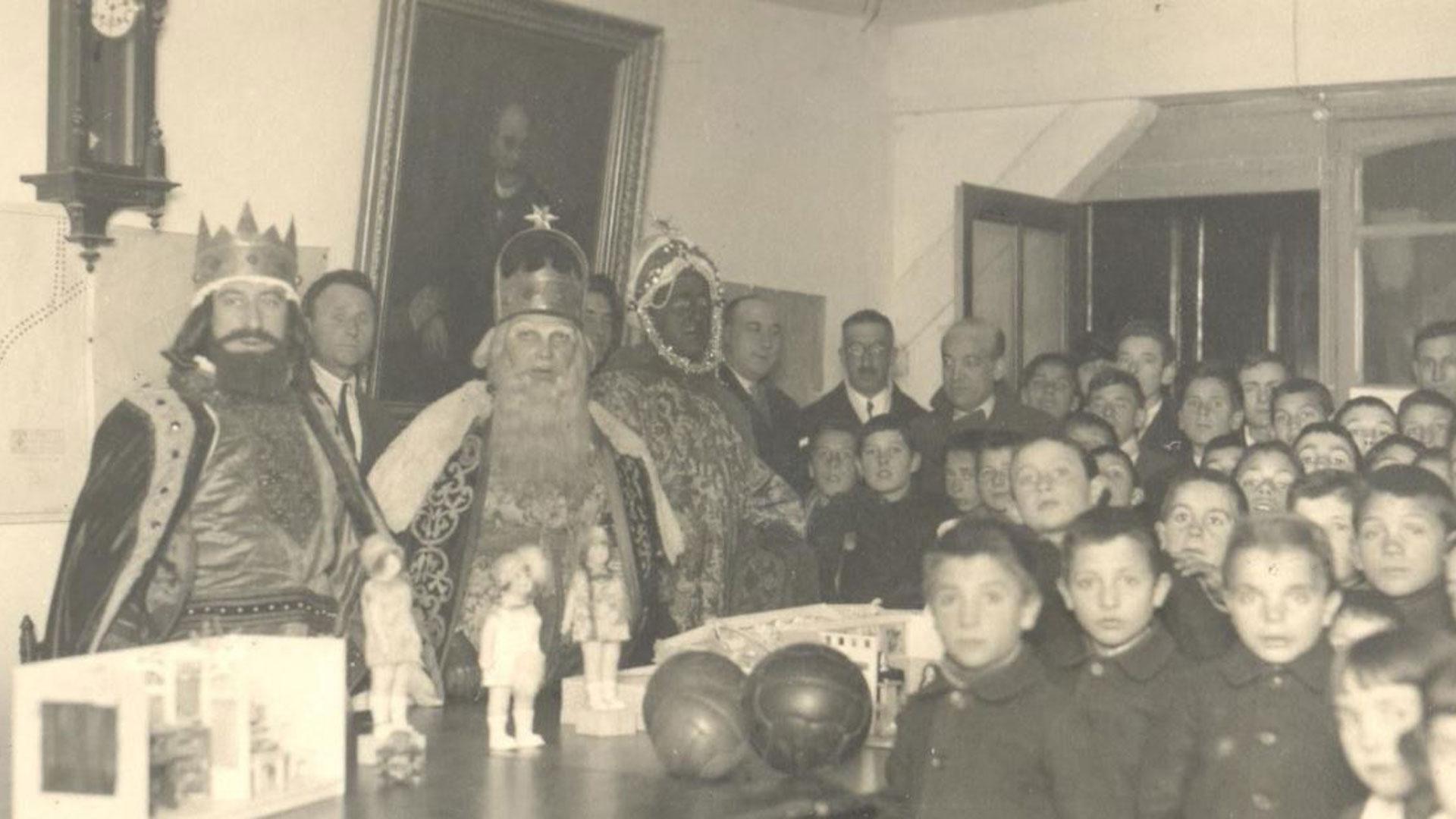 Imagen navideña del Archivo Municipal de Pamplona