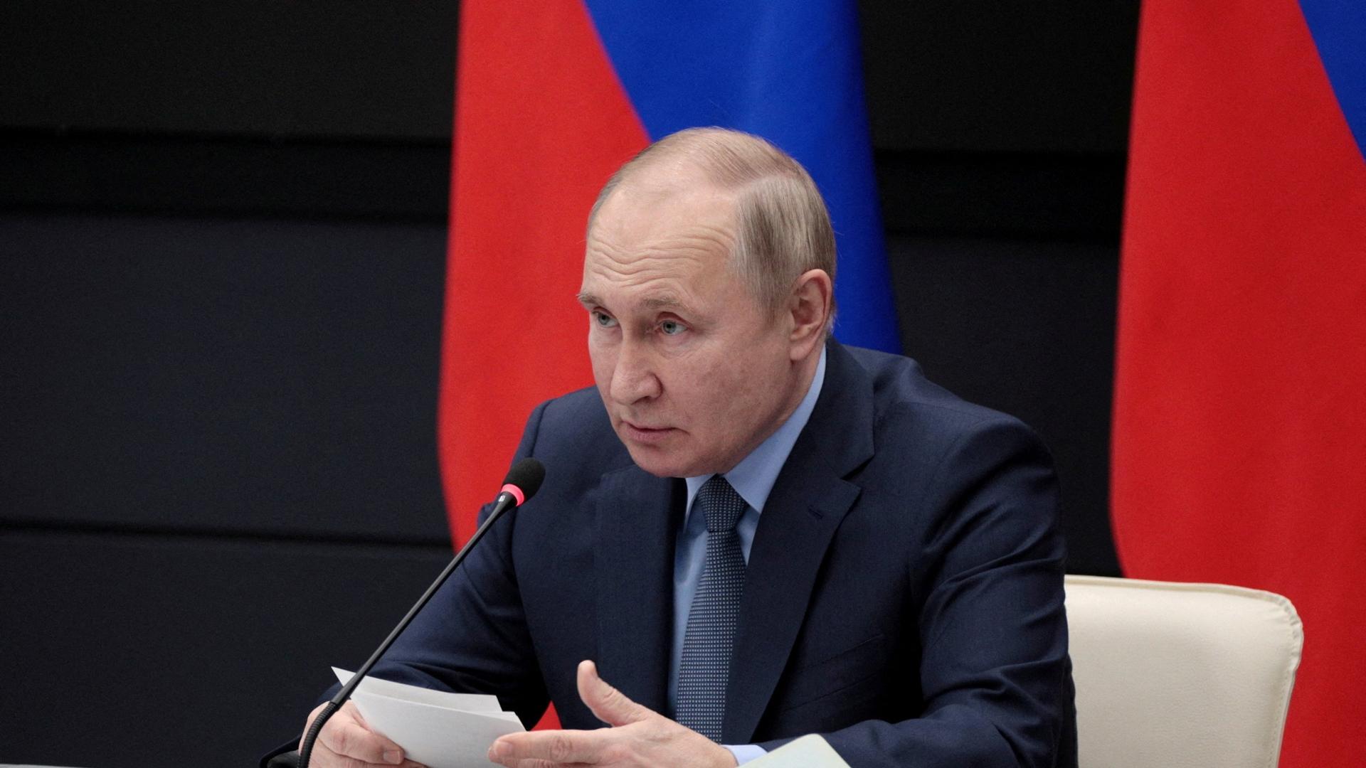 El presidente de Rusia Vladimir Putin