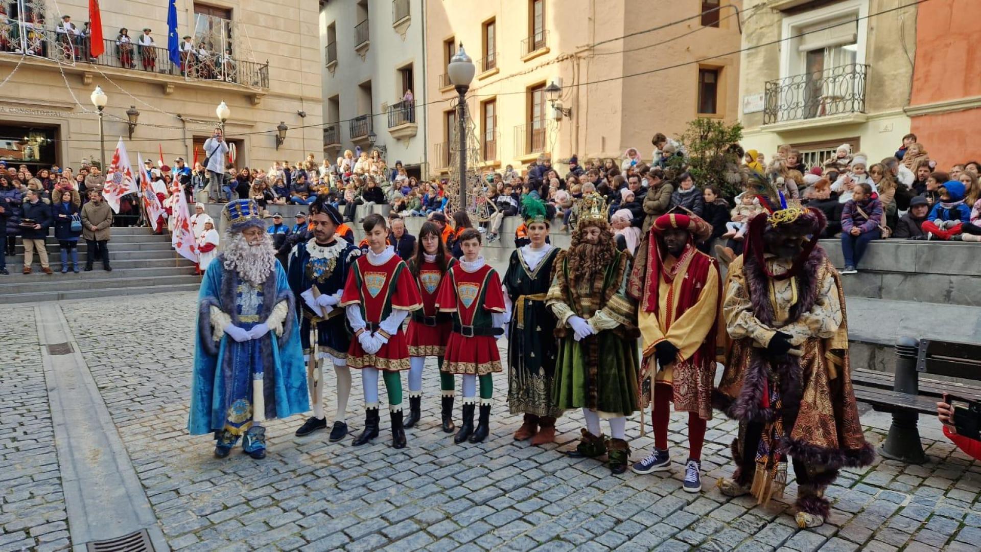 Los Reyes Magos, en Tudela