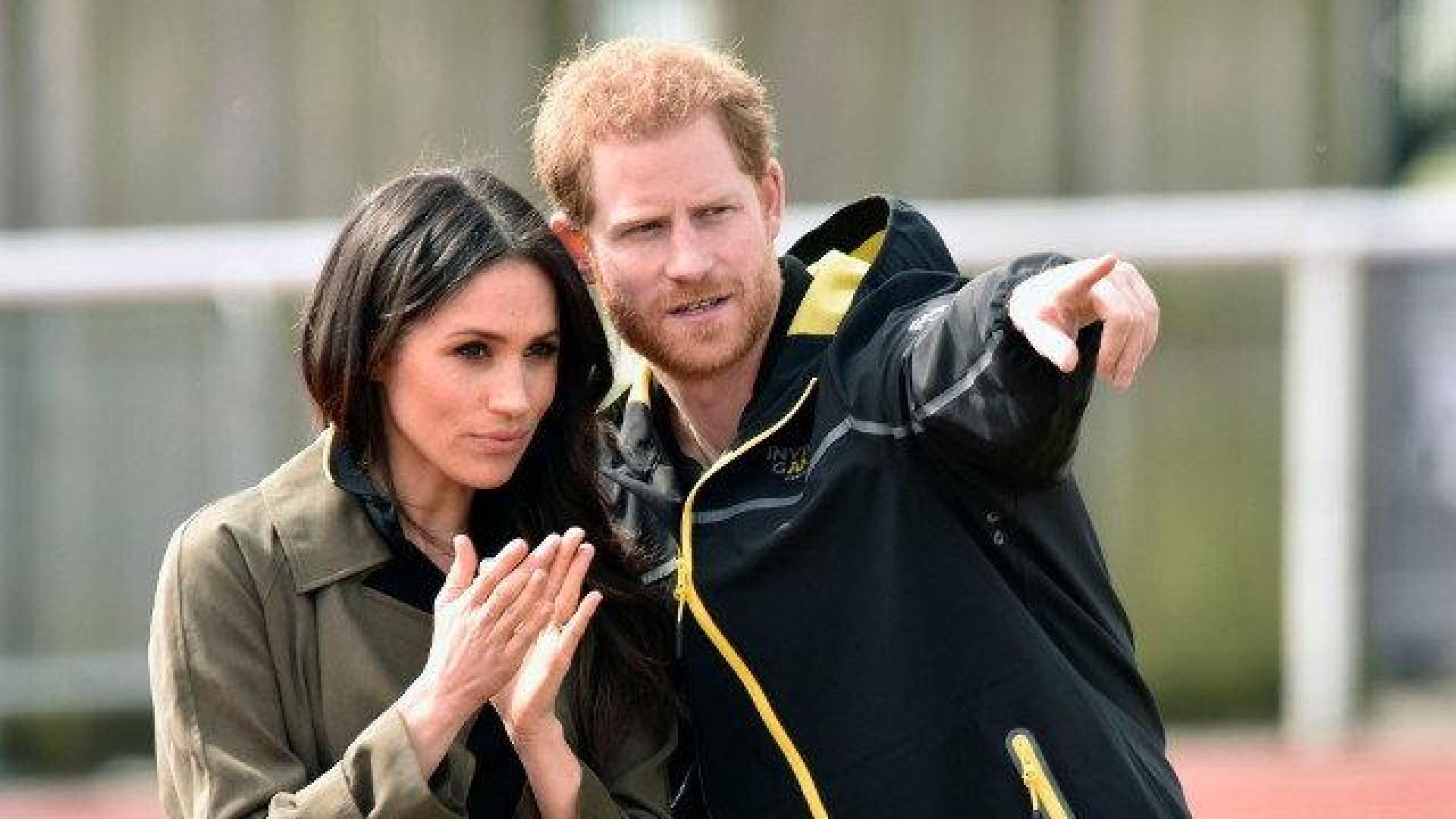 Megan Markle y el príncipe Harry