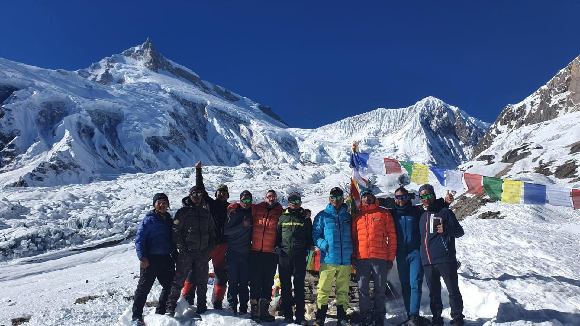 Expedición der Alex Txikon en el Manaslu
