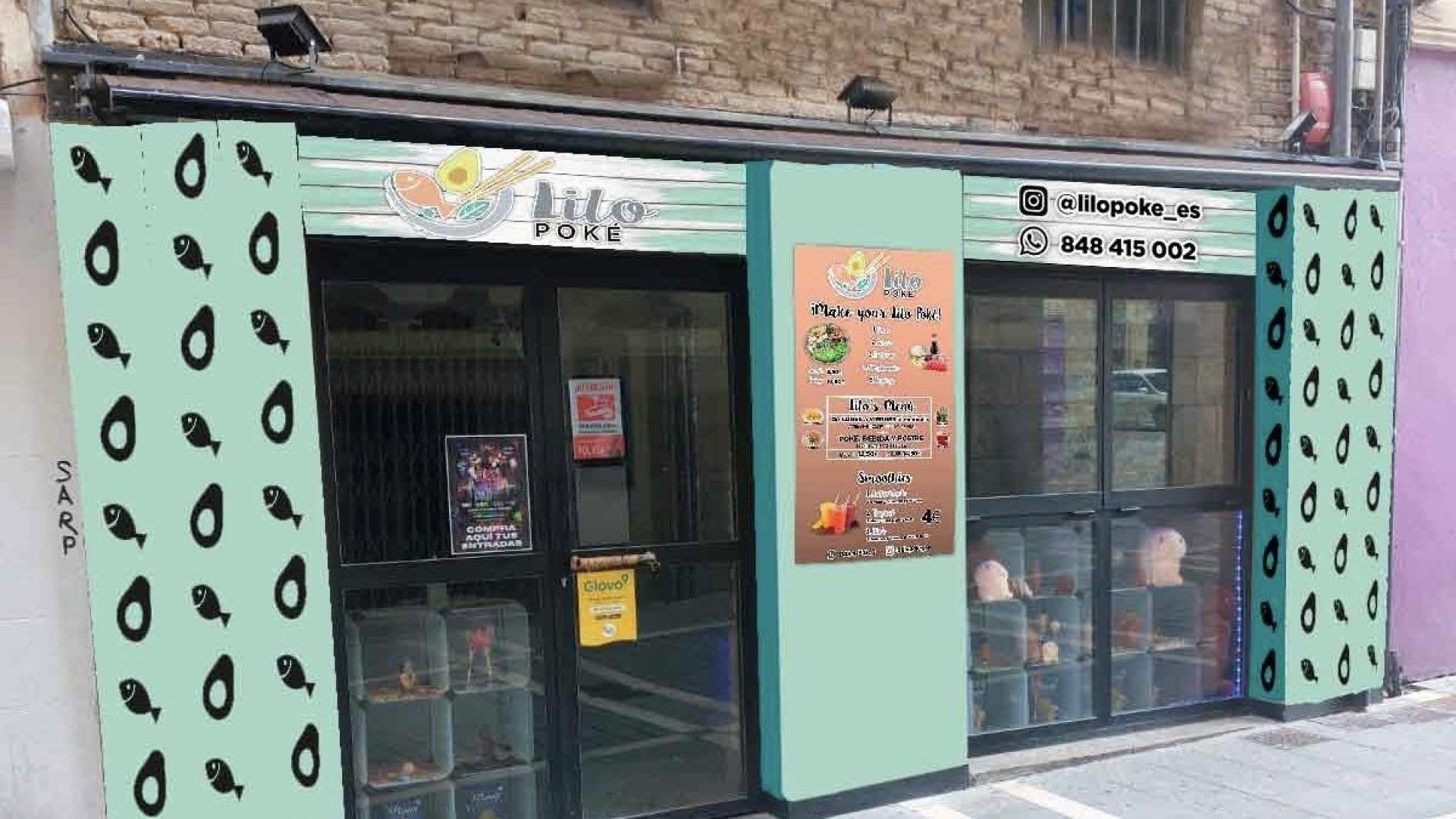 El restaurante de comida hawaiana Lilo Poke, en la calle Comedias