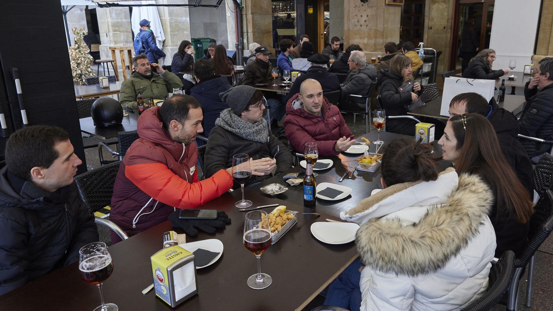 Las comidas en grupo han llenado los restaurantes el último mes y medio
