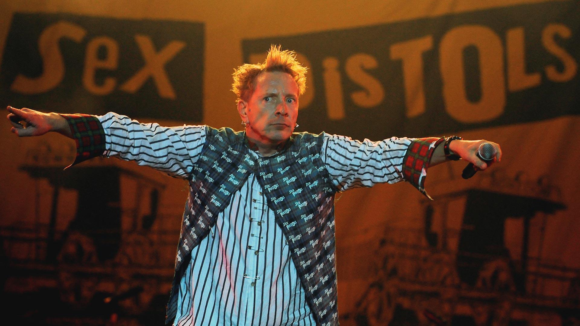 El artista británico Johnny Lydon, exlíder de los Sex Pistols