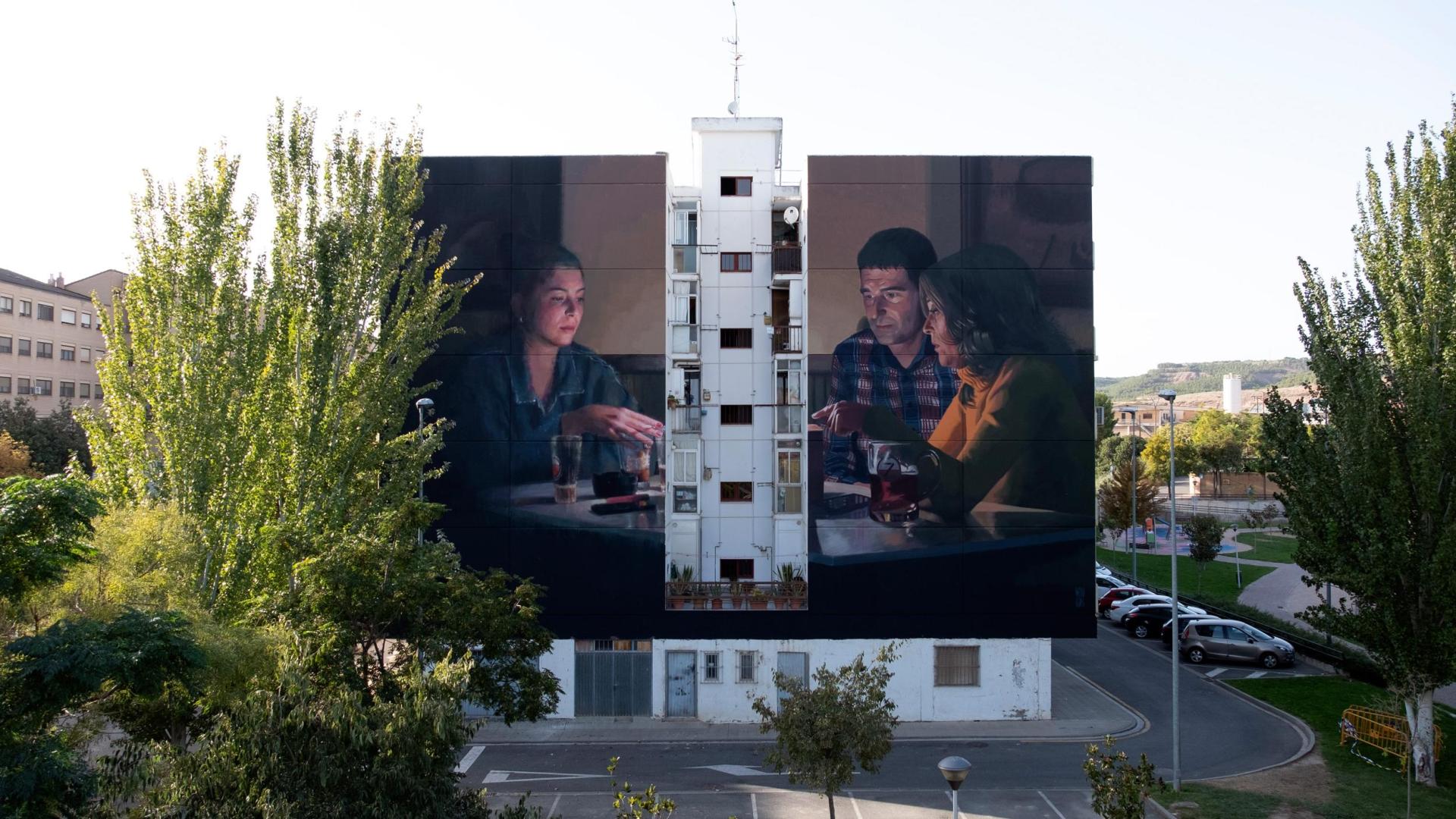 Mural en Tudela seleccionado como uno de los 100 mejores del mundo