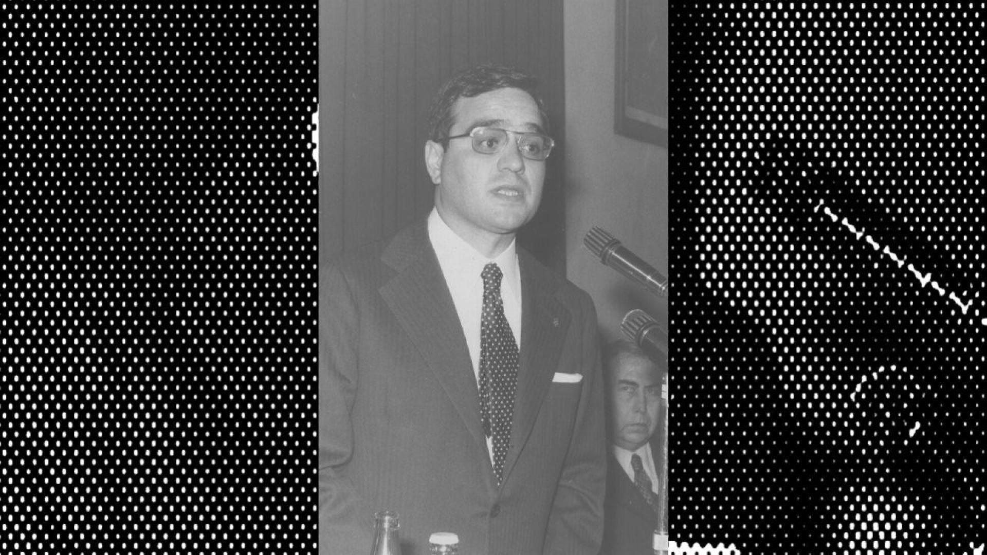 Rodolfo Martín Villa, en Pamplona en 1973.