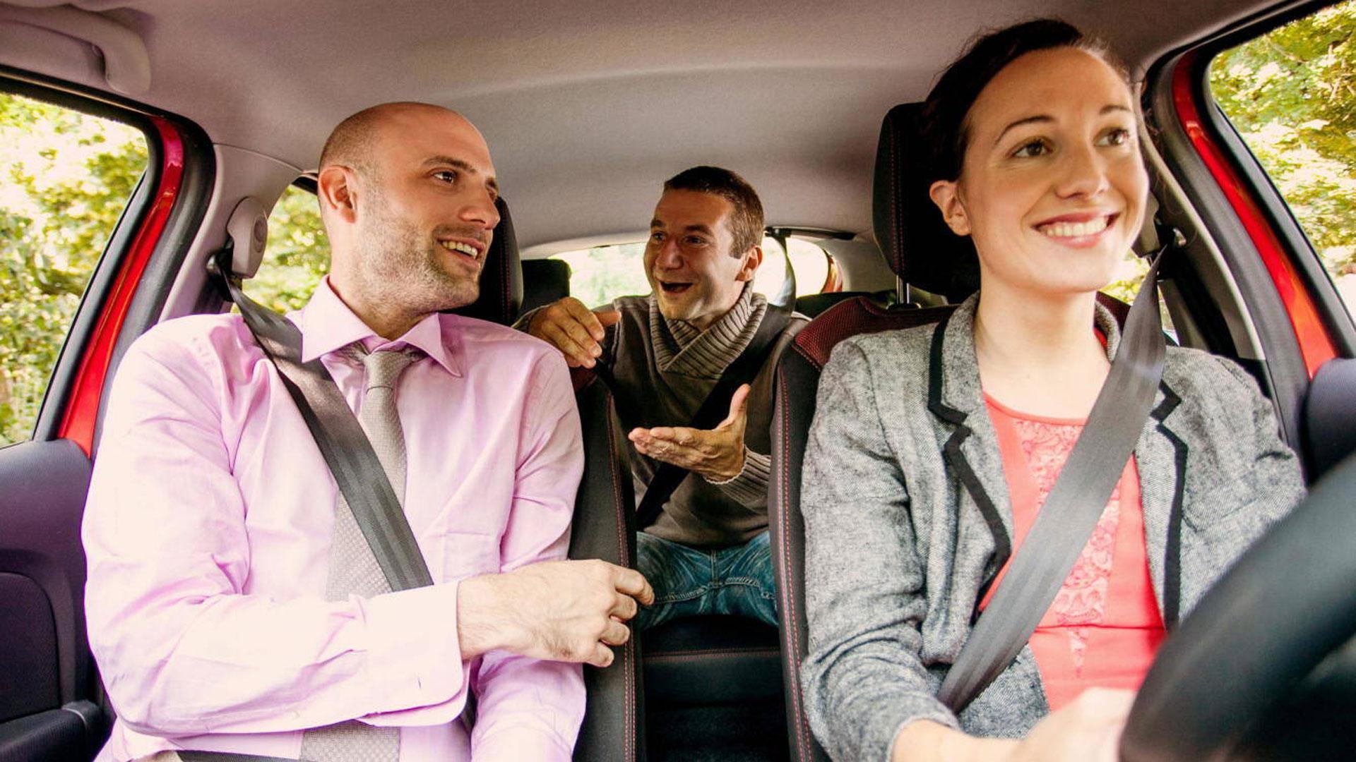 Un grupo comparte viaje en unos de los trayectos ofertados desde BlaBlaCar