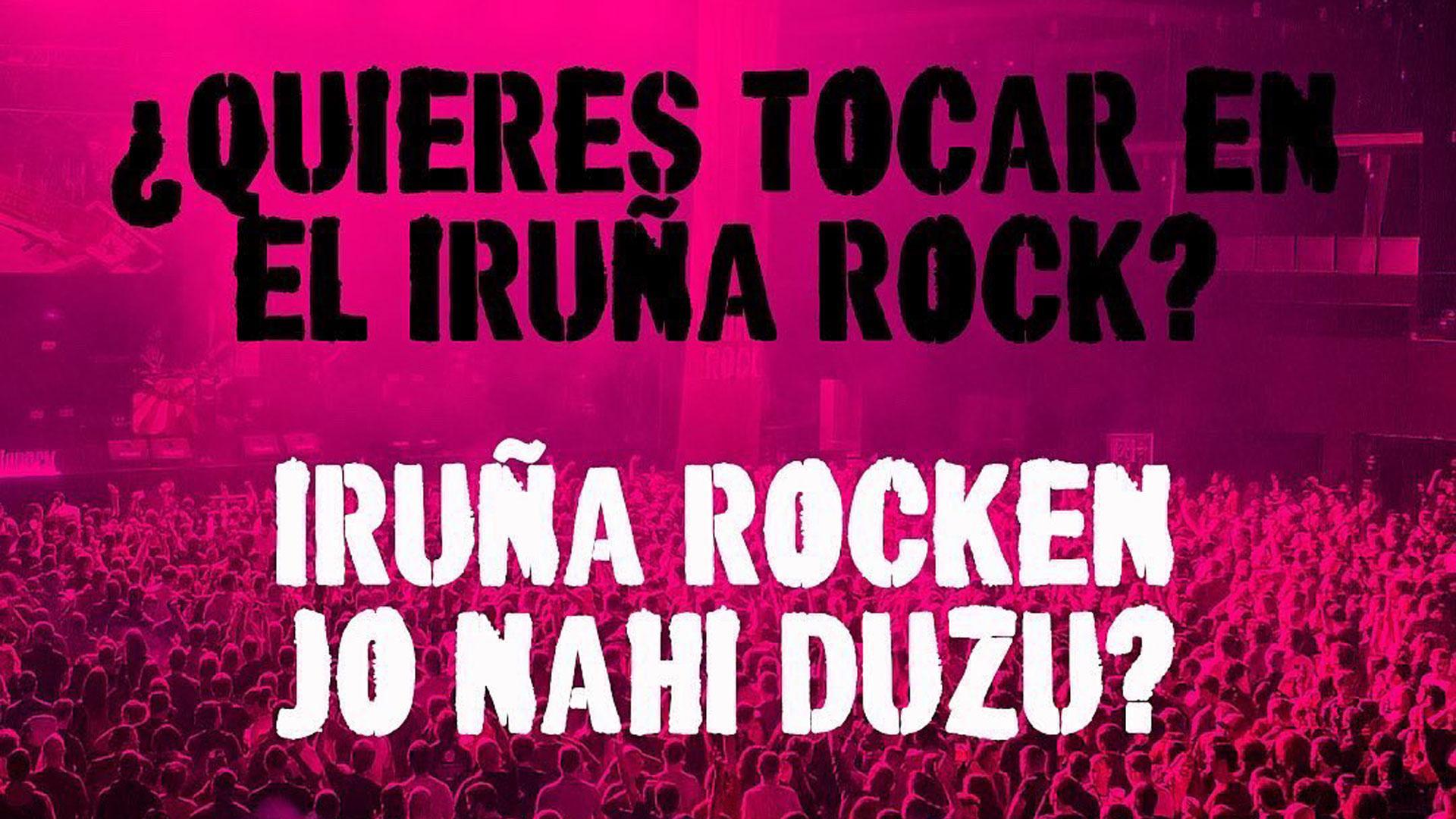 Imagen promocional del Iruña Rock 2023