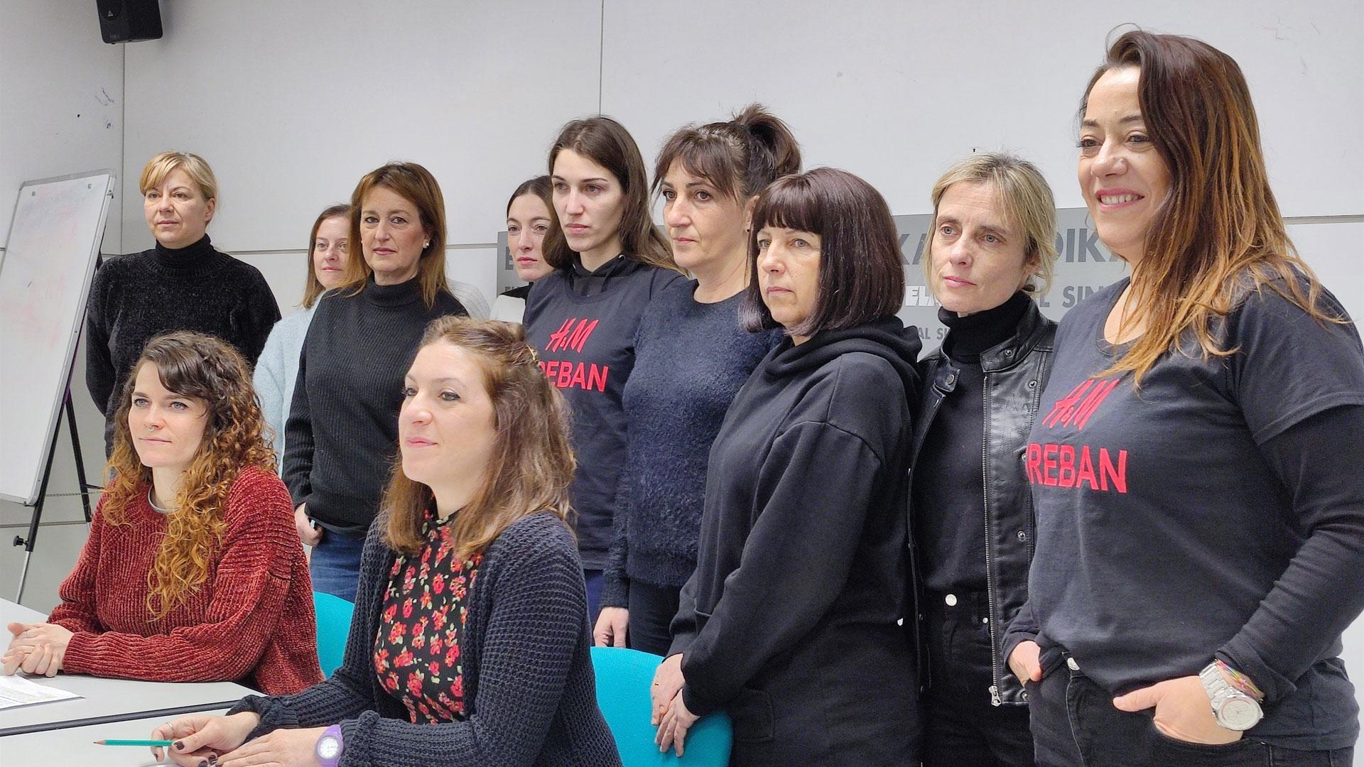 Trabajadoras de H&M en La Morea