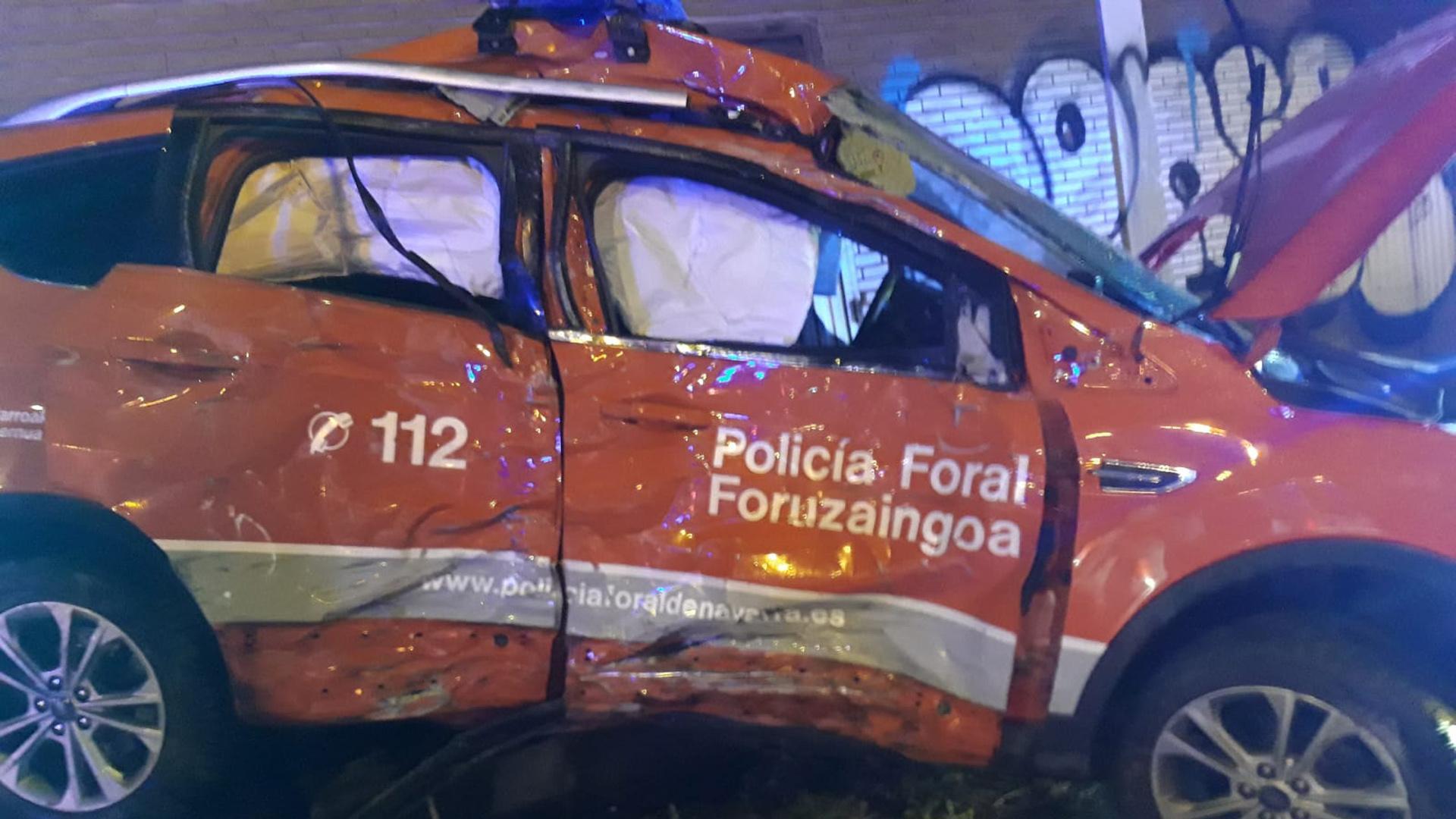 Estado en el que ha quedado el vehículo tras el accidente