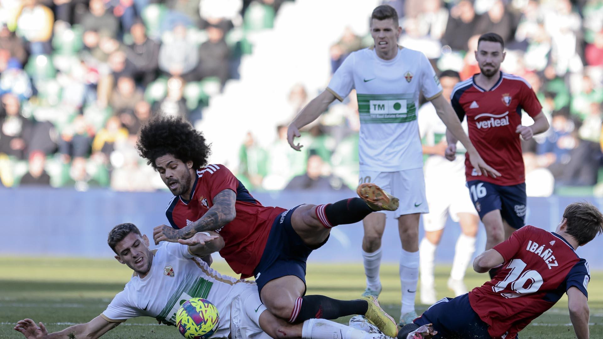 Fotos del Elche - Osasuna.