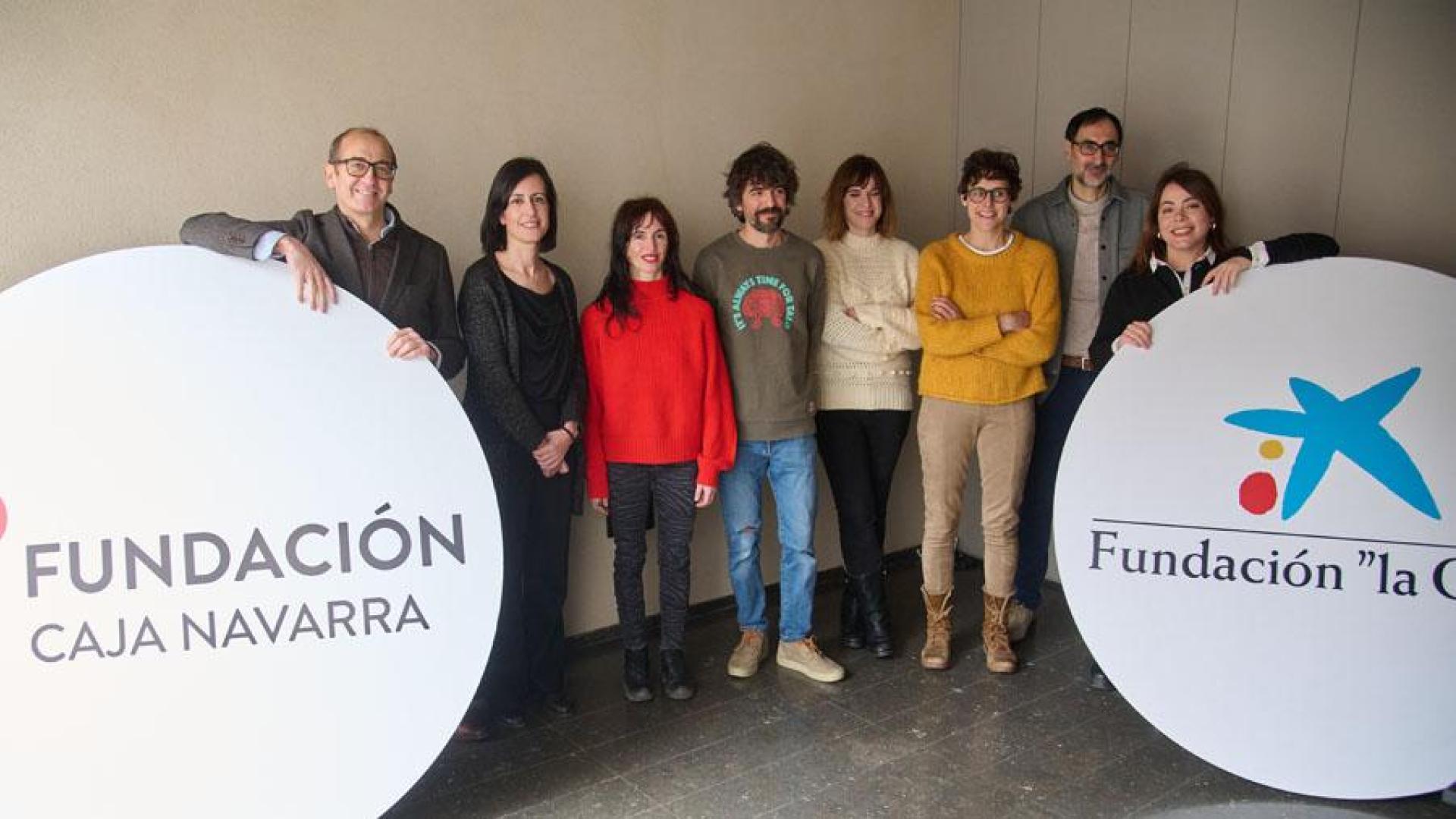 Responsables de los siete proyectos escogidos, en Civican