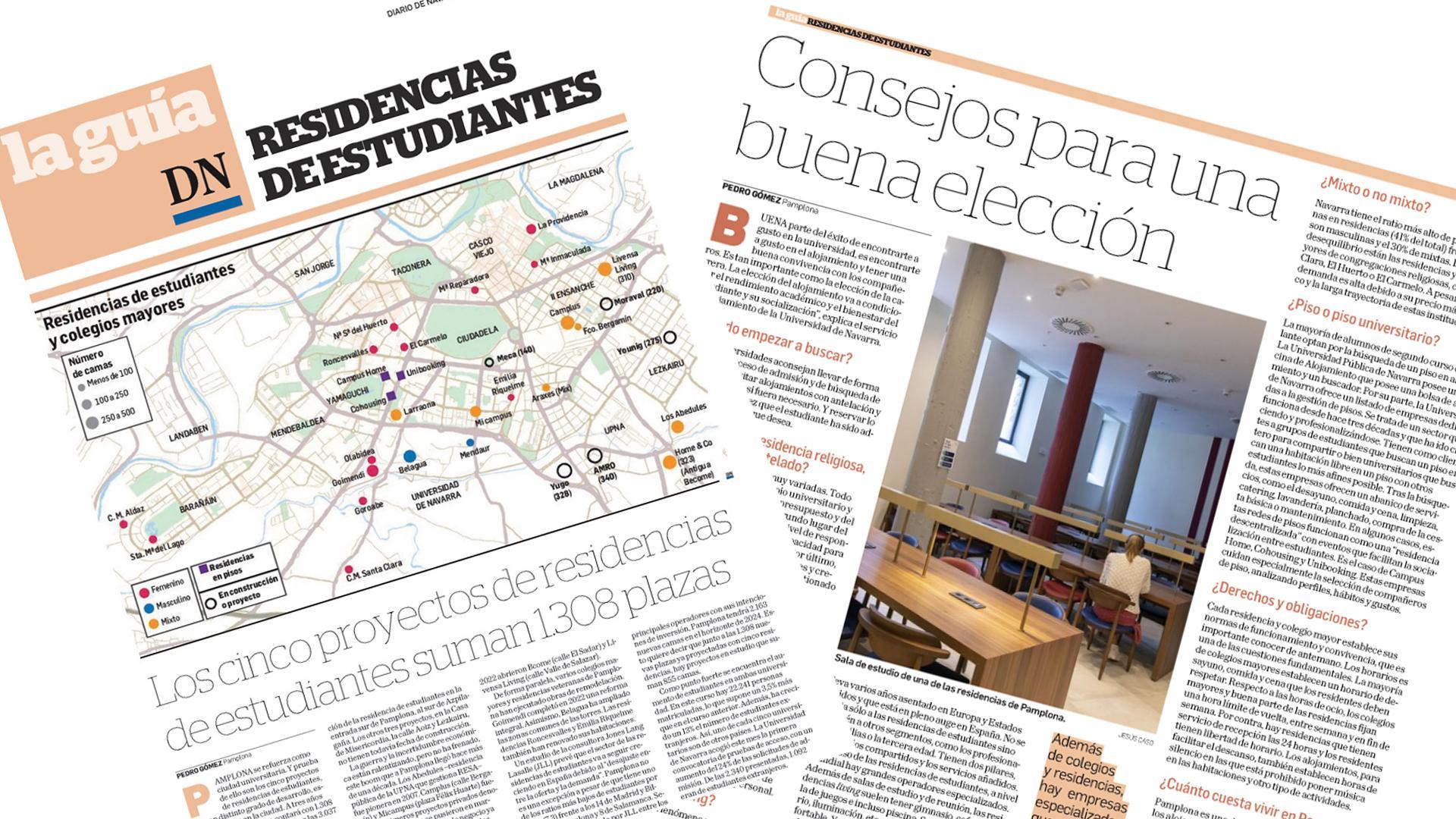 Guía de residencias de estudiantes