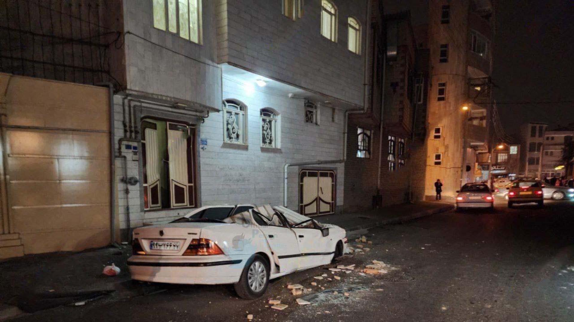 El terremoto en el norte de Irán fue seguido por al menos 10 réplicas