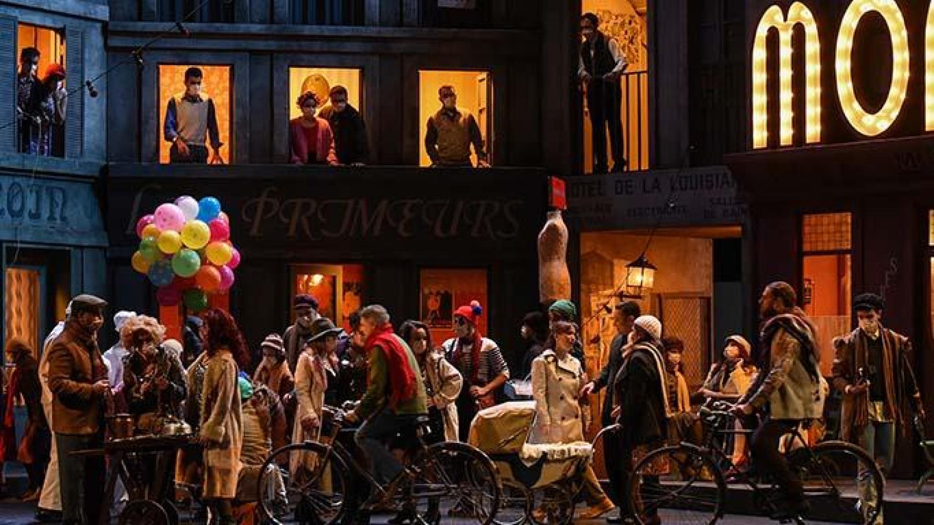 Representación de La Bohème