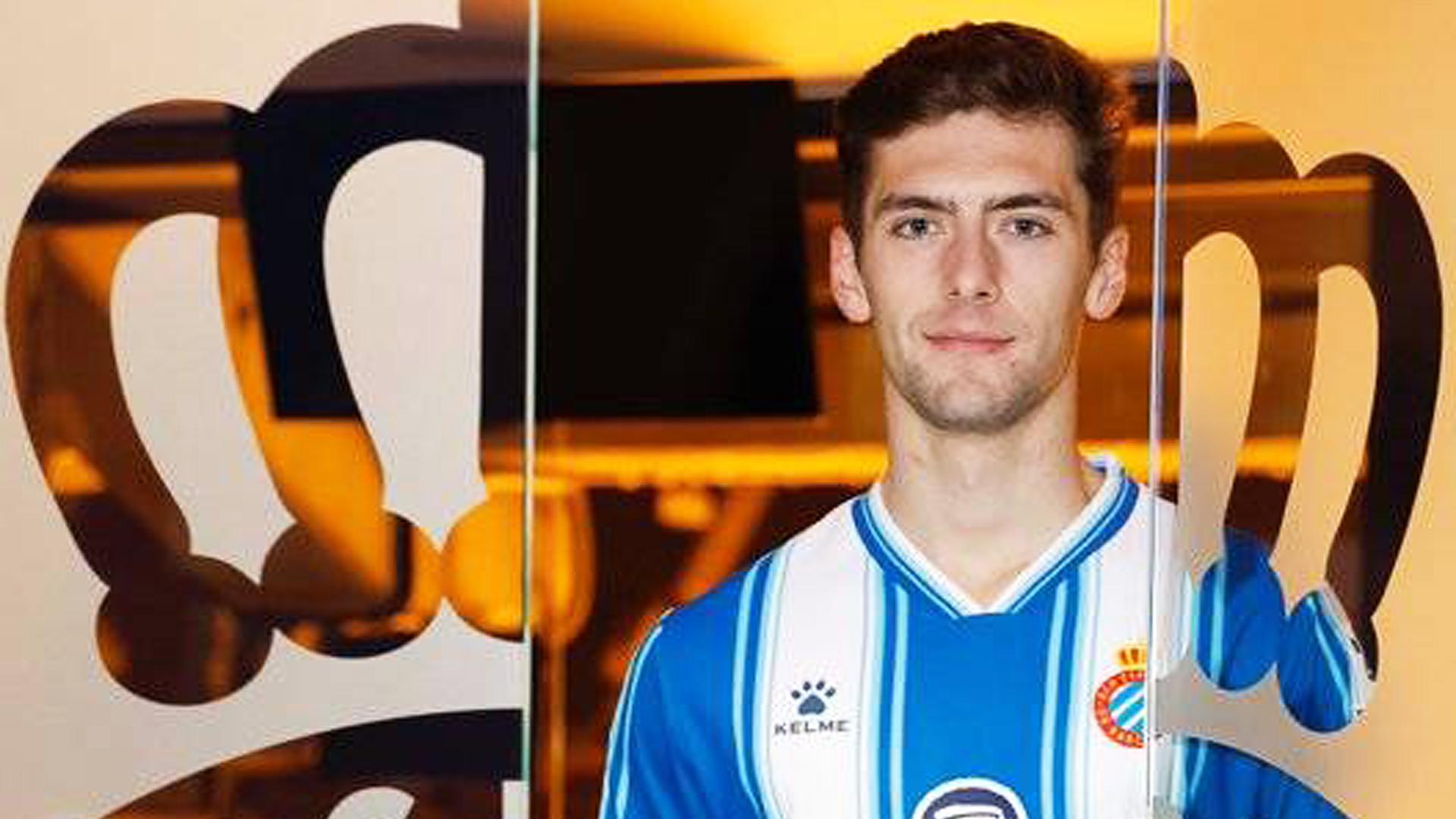 Gragera, tras fichar por el Espanyol. Podría debutar contra Osasuna.