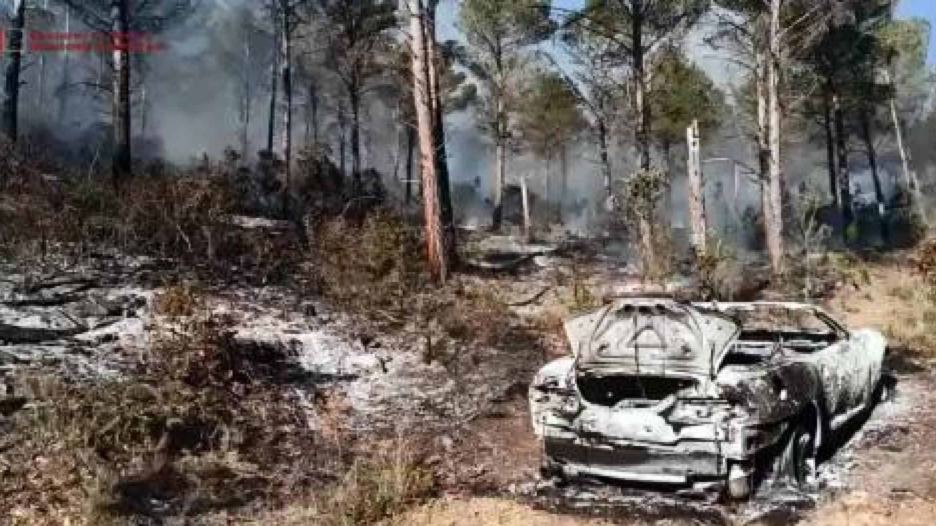Lugar en el que se inició el incendio