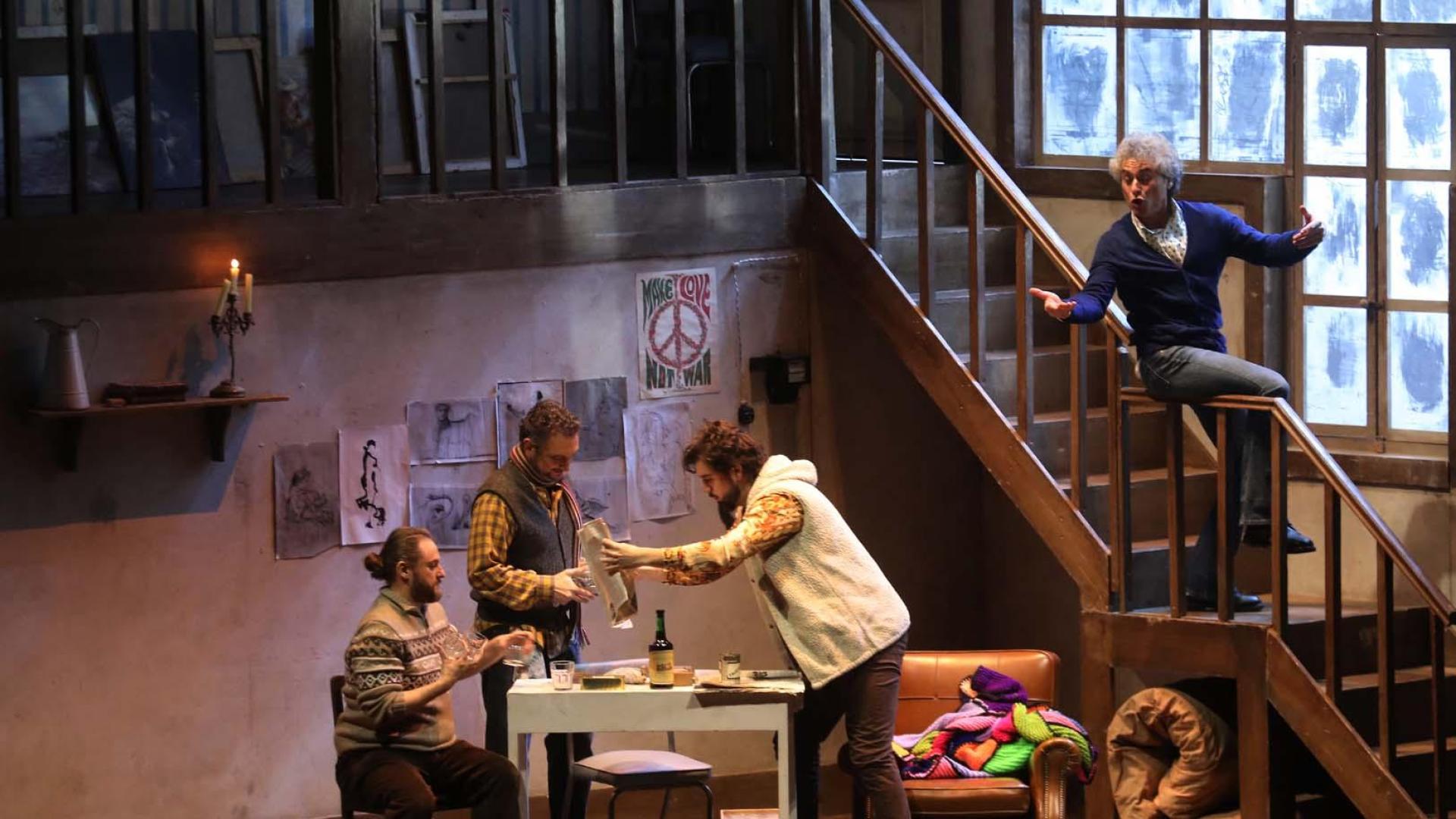 Fotos del ensayo general de 'La Bohème'.